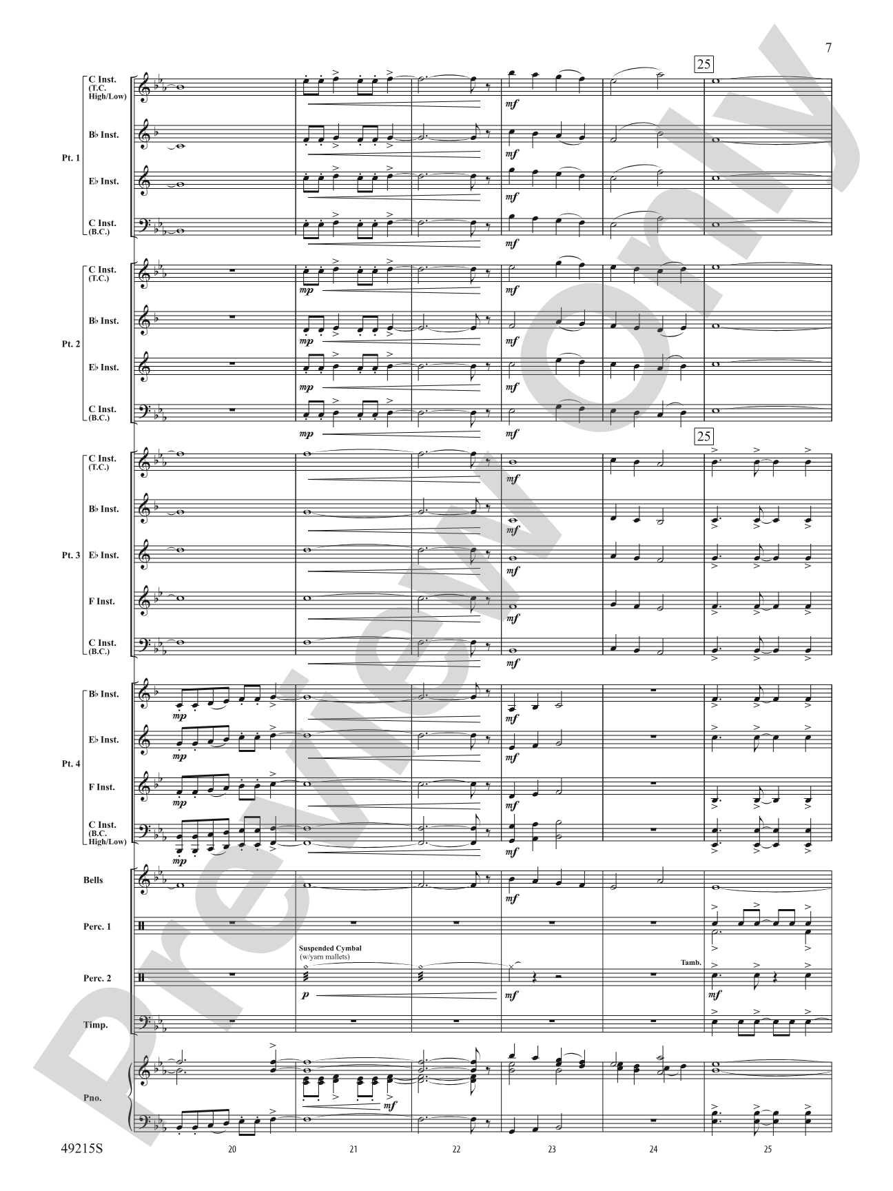 At the Feast of Stephen: Flexible Band/String Ensemble Score & Parts