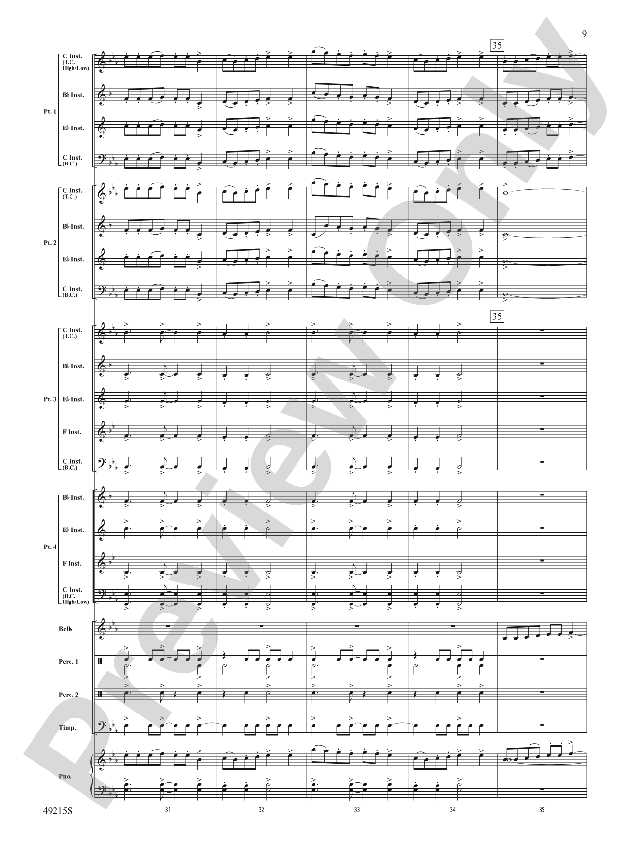At the Feast of Stephen: Flexible Band/String Ensemble Score & Parts