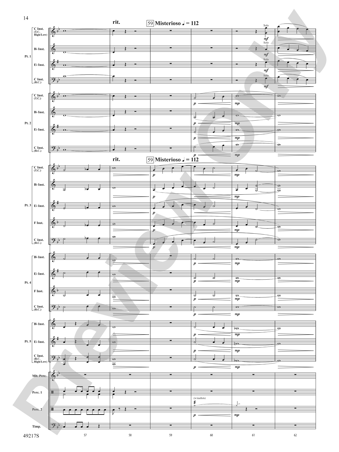 Dark Adventure: Flexible Band/String Ensemble Score & Parts