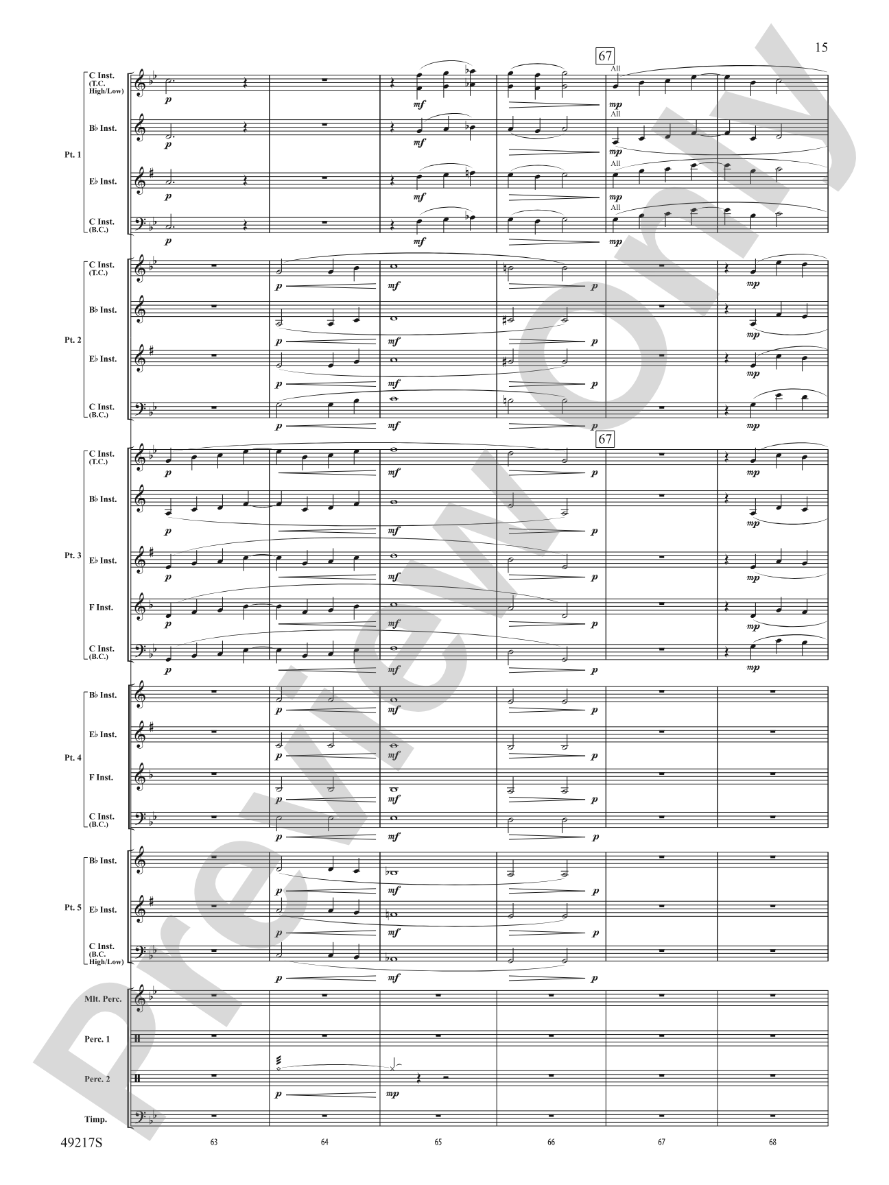 Dark Adventure: Flexible Band/String Ensemble Score & Parts