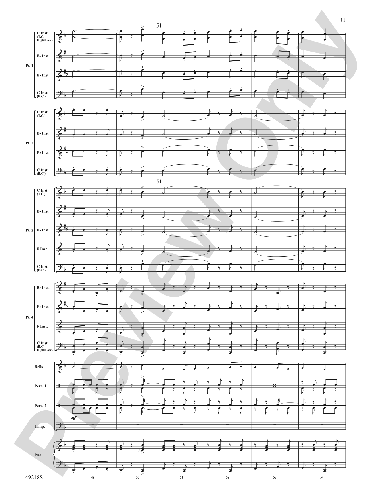 Andalucía: Flexible Band/String Ensemble Score & Parts