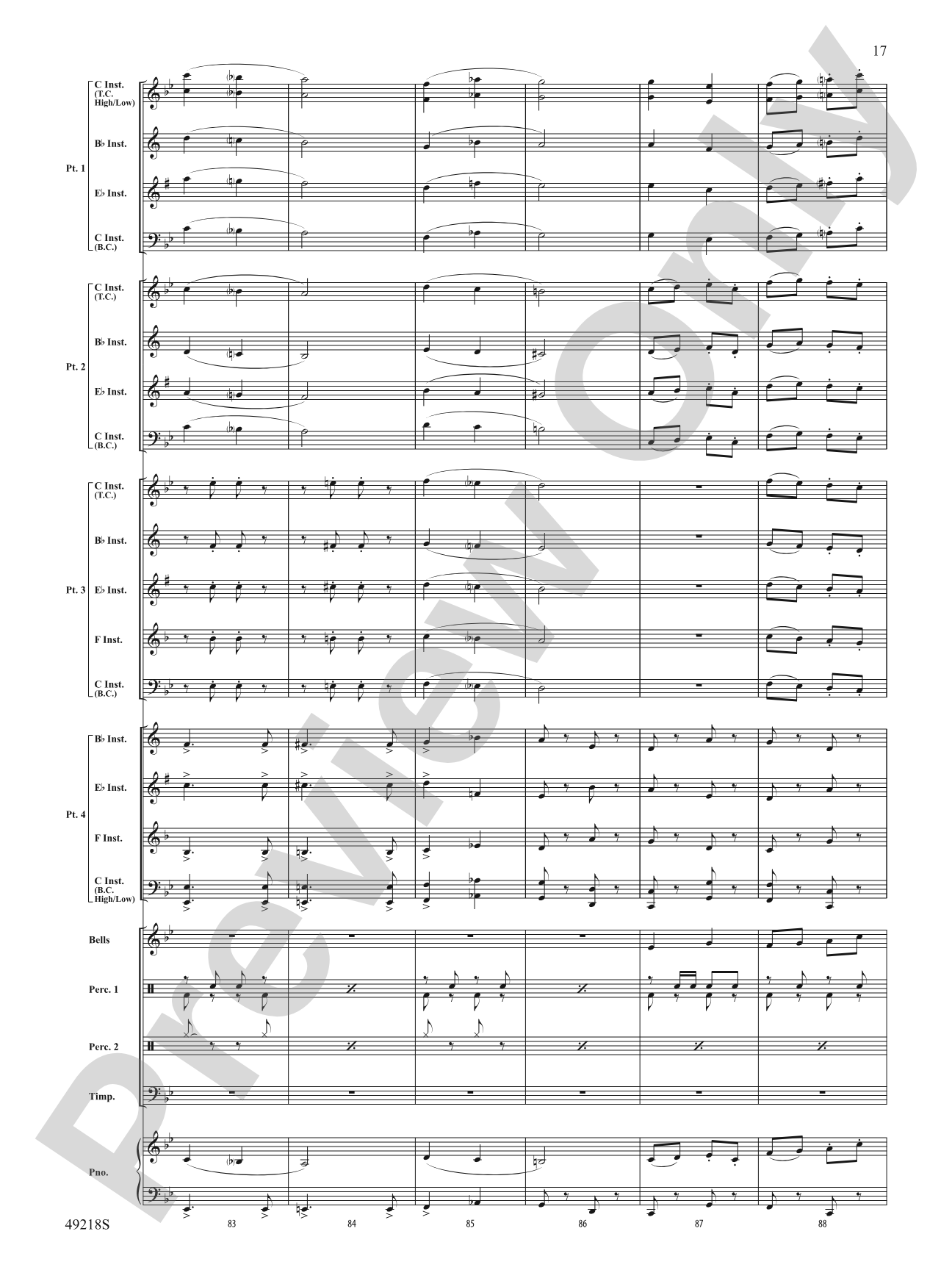 Andalucía: Flexible Band/String Ensemble Score & Parts