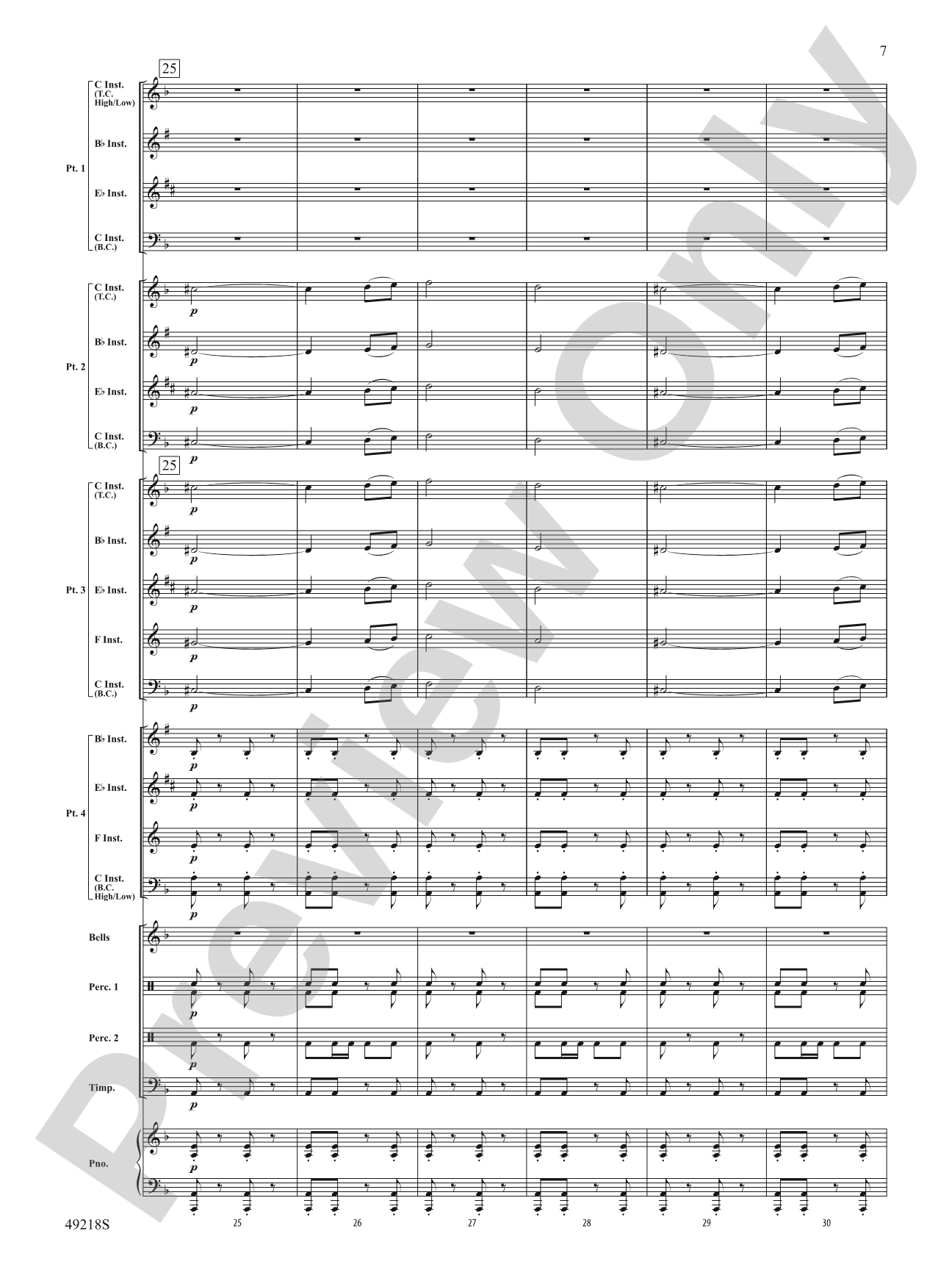 Andalucía: Flexible Band/String Ensemble Score & Parts