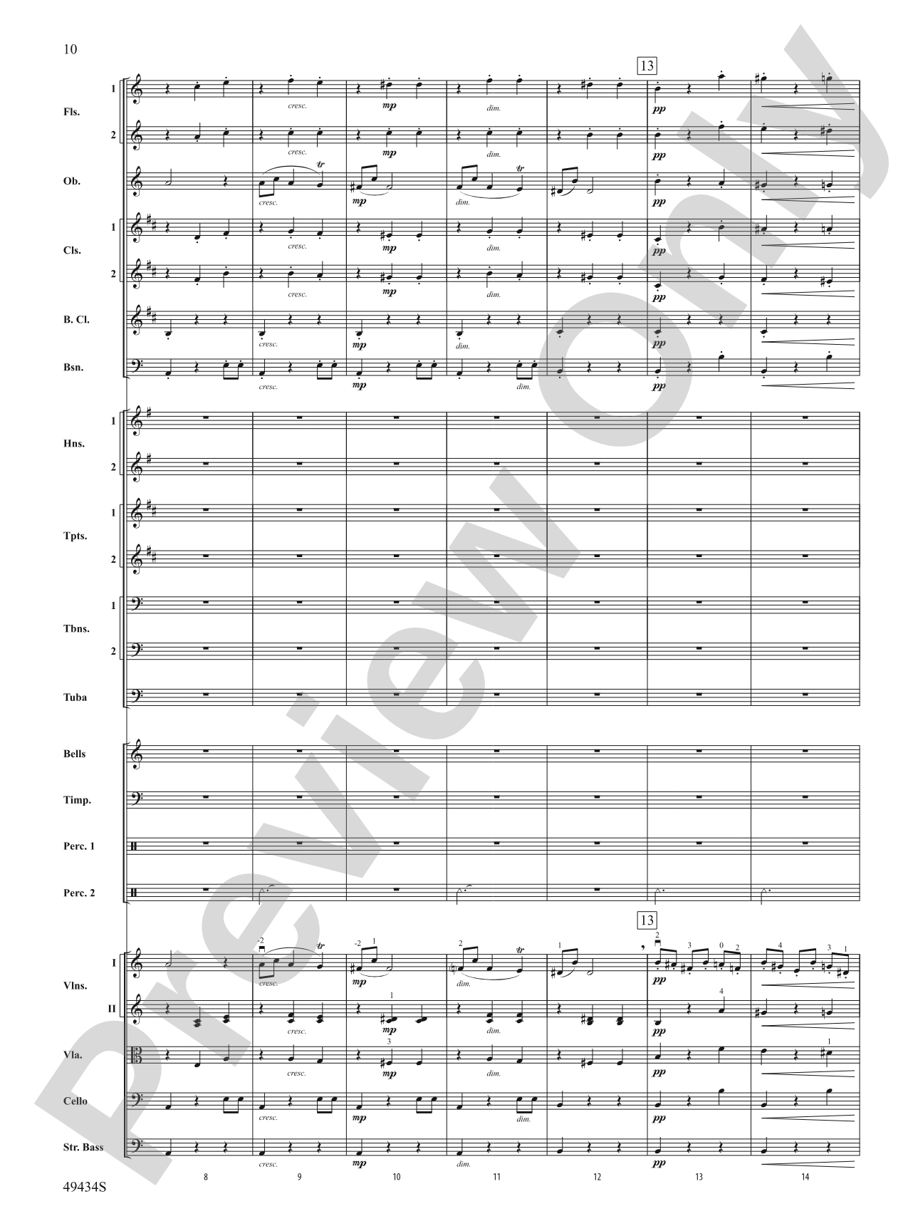 Peer Gynt Suite No.1, Op. 46: Full Orchestra Conductor Score & Parts