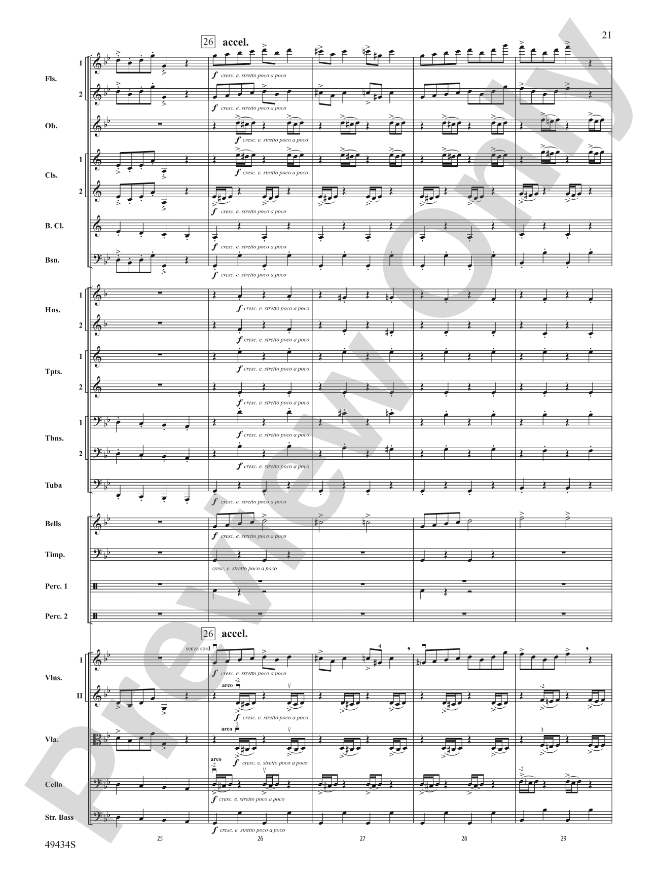 Peer Gynt Suite No.1, Op. 46: Full Orchestra Conductor Score & Parts
