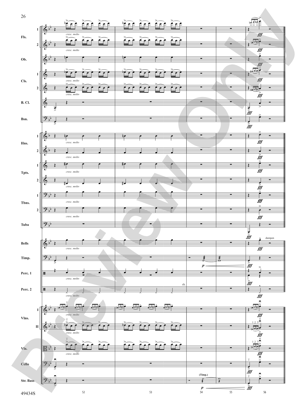 Peer Gynt Suite No.1, Op. 46: Full Orchestra Conductor Score & Parts