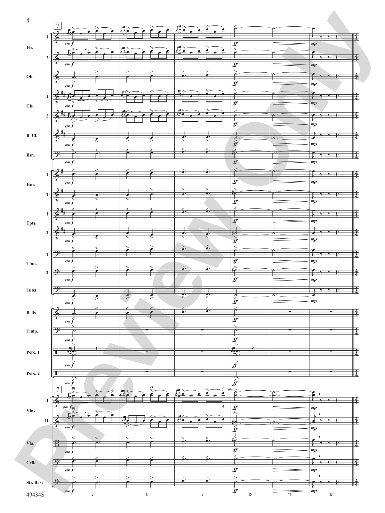 Peer Gynt Suite No.1, Op. 46: Full Orchestra Conductor Score & Parts