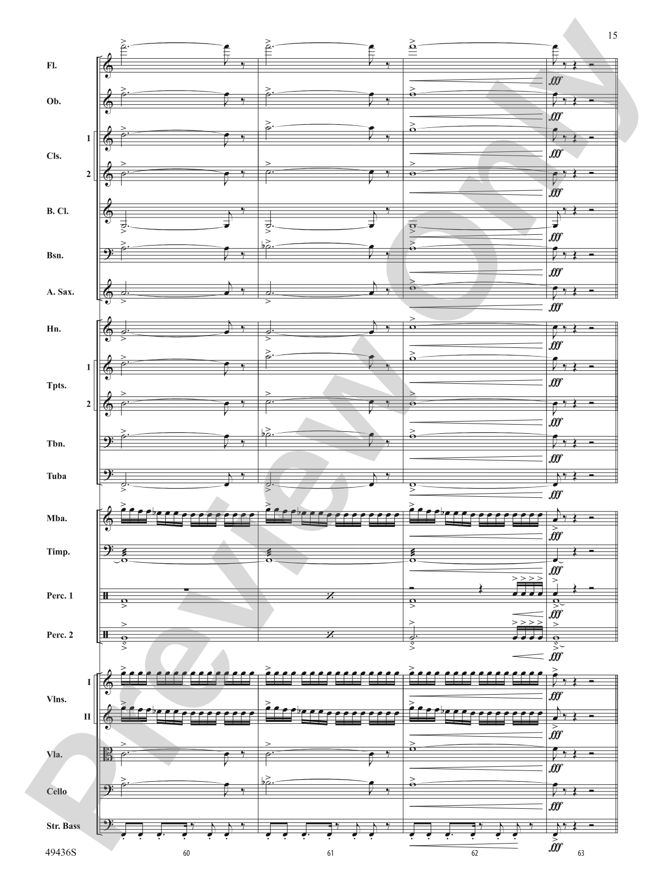 Suite from Zack Snyder's Justice League: Full Orchestra Conductor Score & Parts