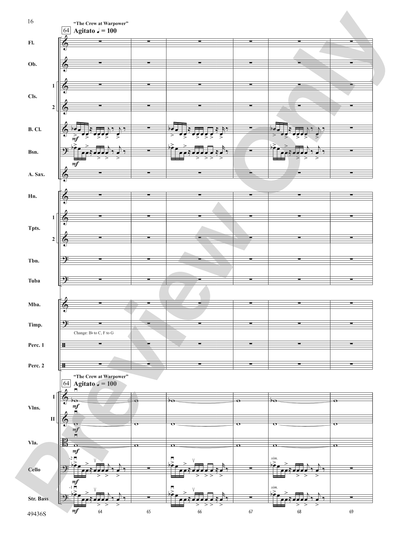 Suite from Zack Snyder's Justice League: Full Orchestra Conductor Score & Parts