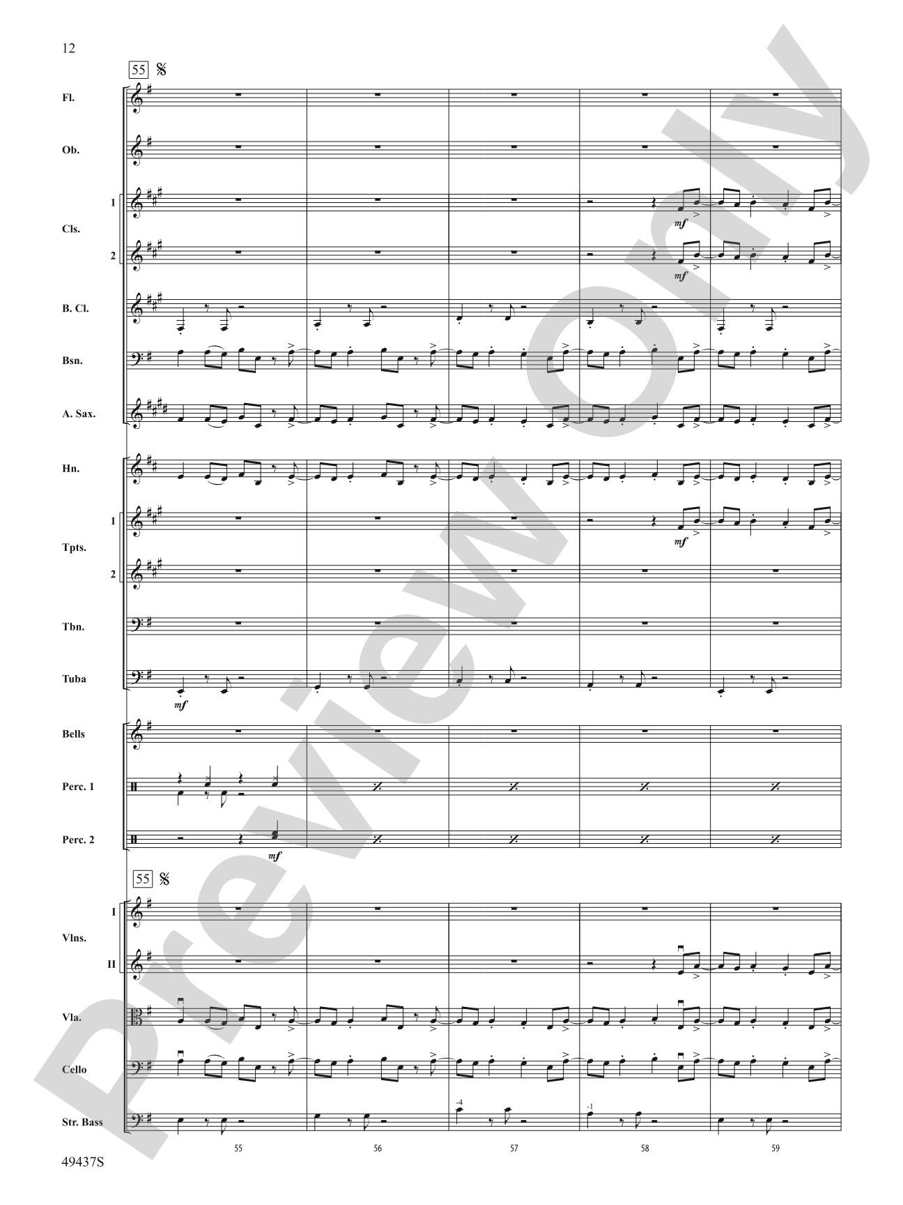 Jonas Brothers in Concert: Full Orchestra Conductor Score & Parts