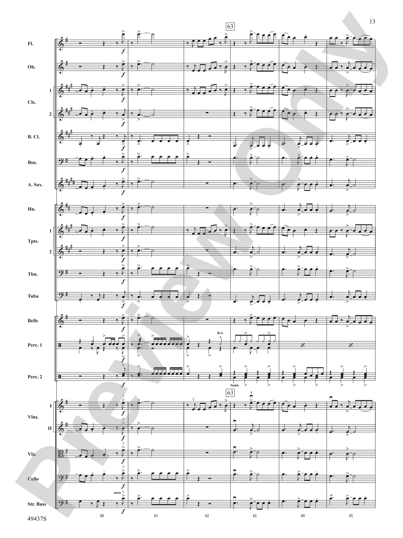 Jonas Brothers in Concert: Full Orchestra Conductor Score & Parts