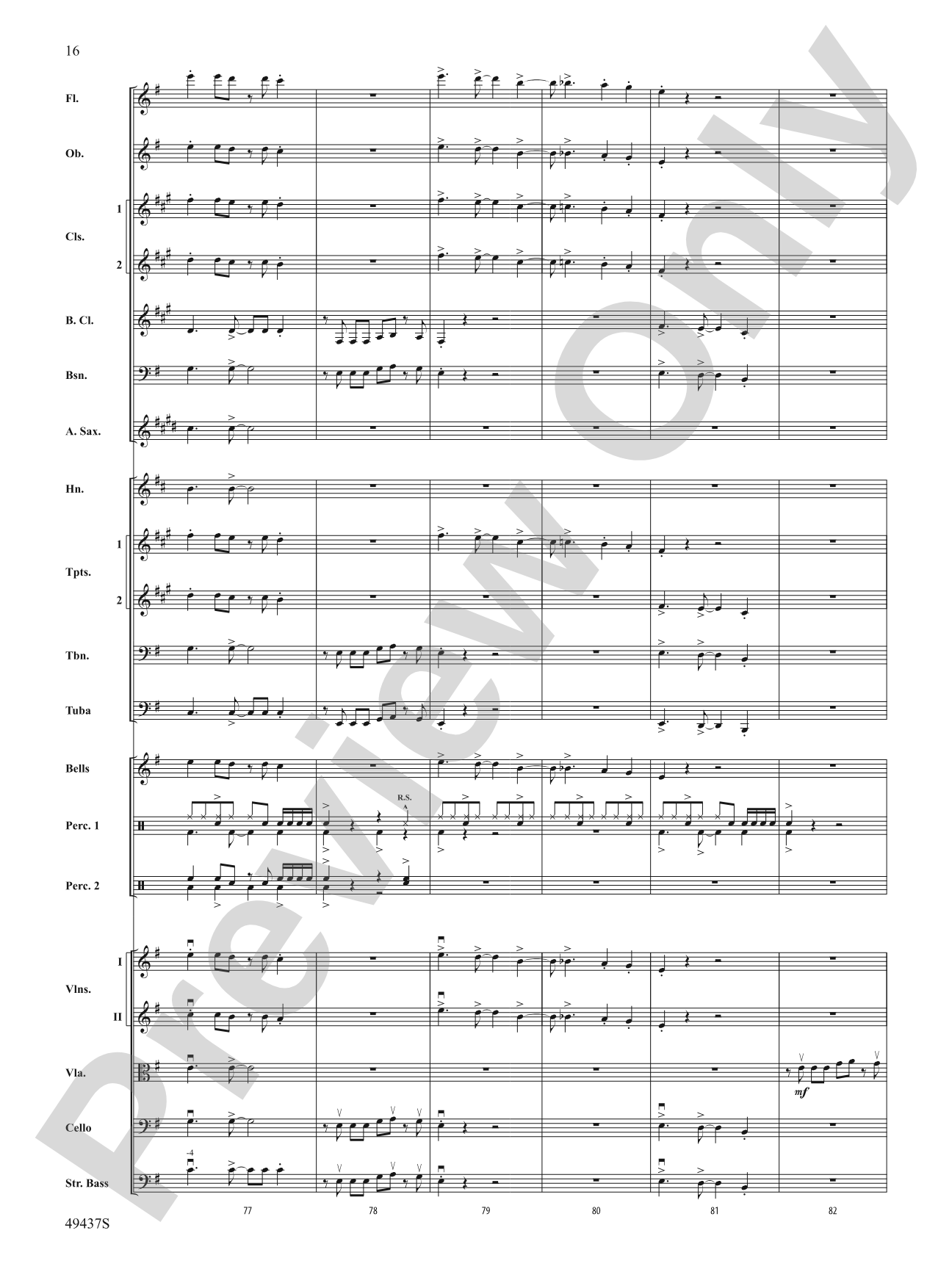 Jonas Brothers in Concert: Full Orchestra Conductor Score & Parts