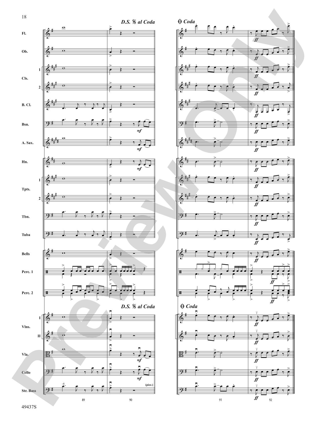 Jonas Brothers in Concert: Full Orchestra Conductor Score & Parts