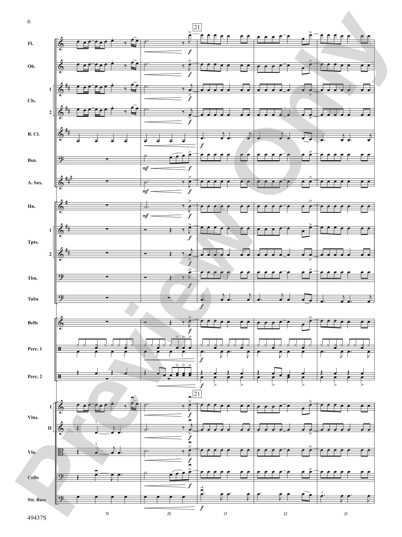 Jonas Brothers in Concert: Full Orchestra Conductor Score & Parts