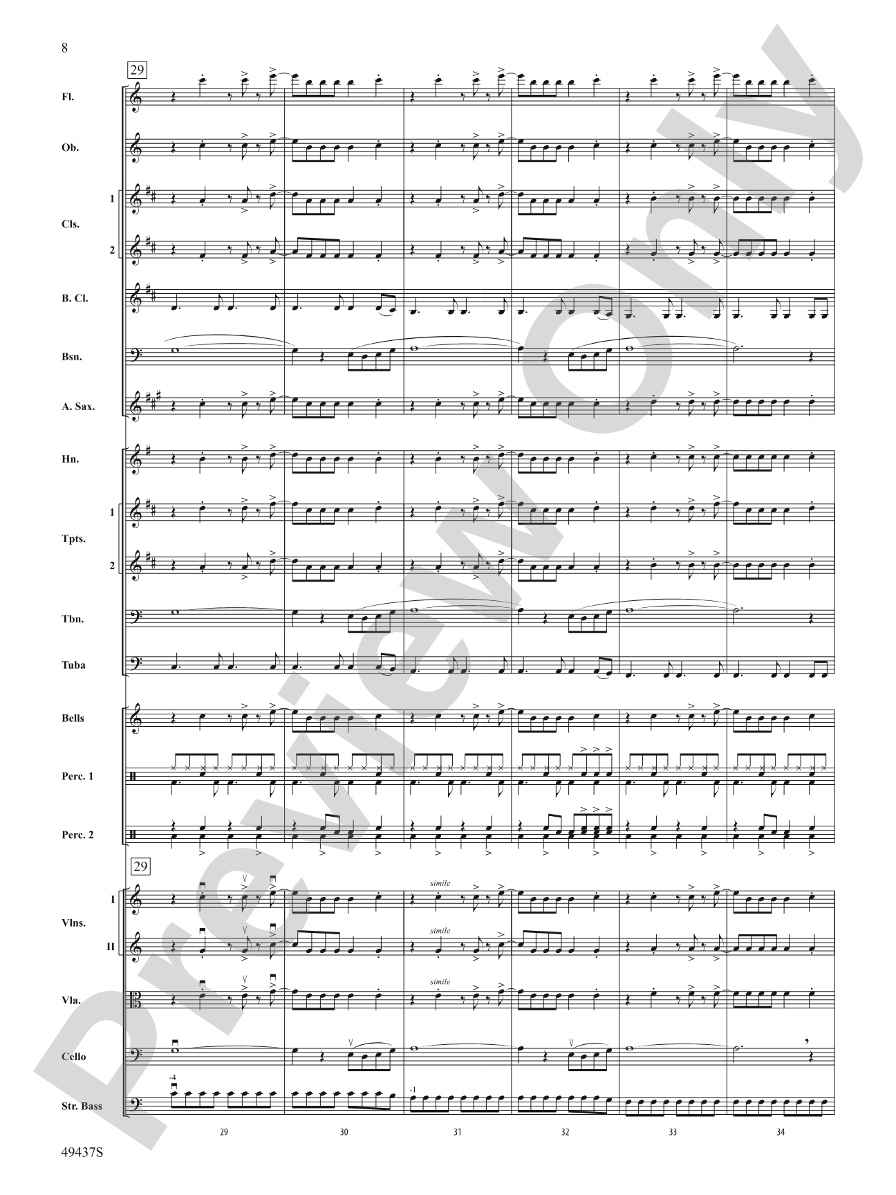 Jonas Brothers in Concert: Full Orchestra Conductor Score & Parts