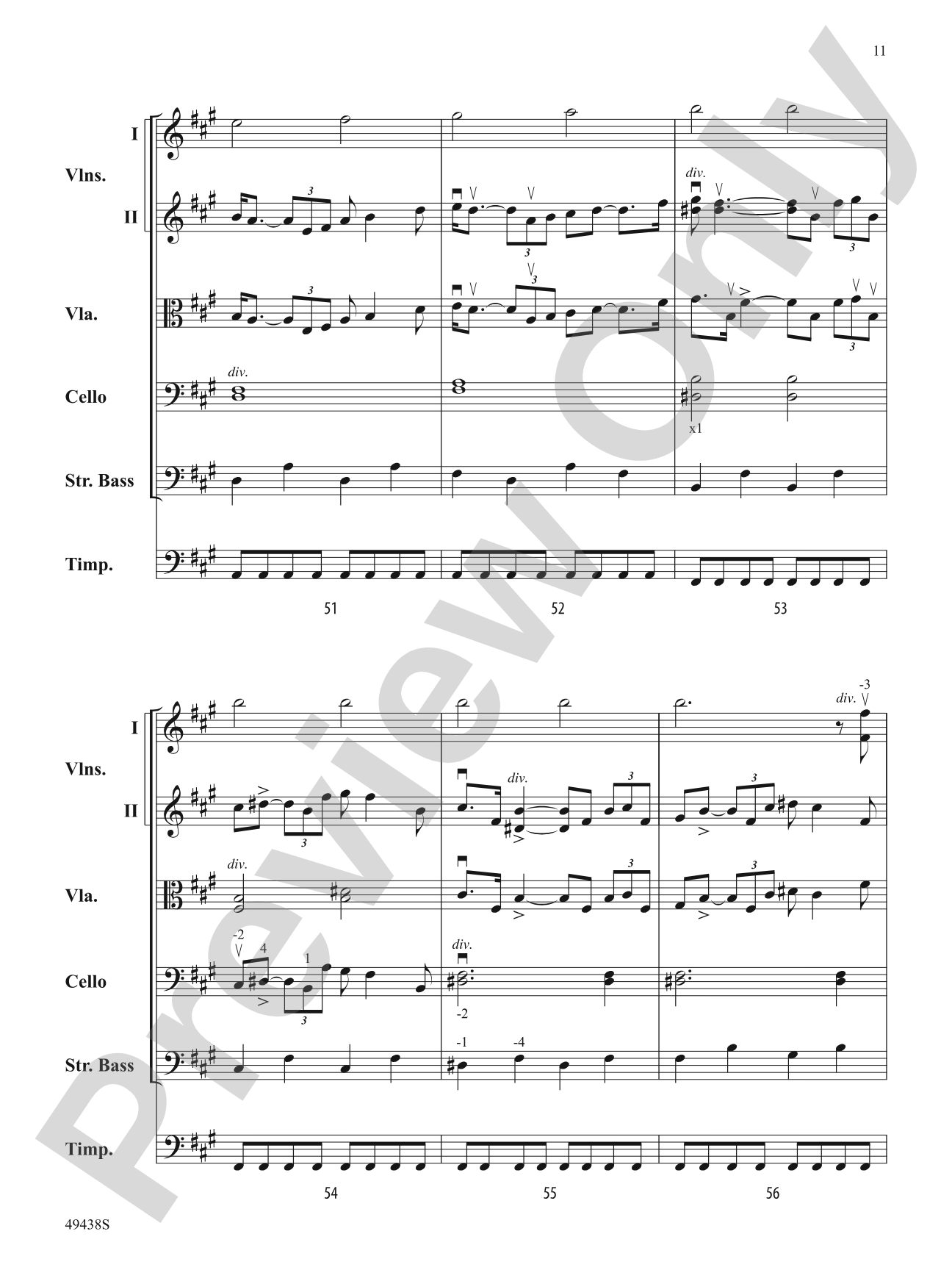 The Pines of the Appian Way: Score