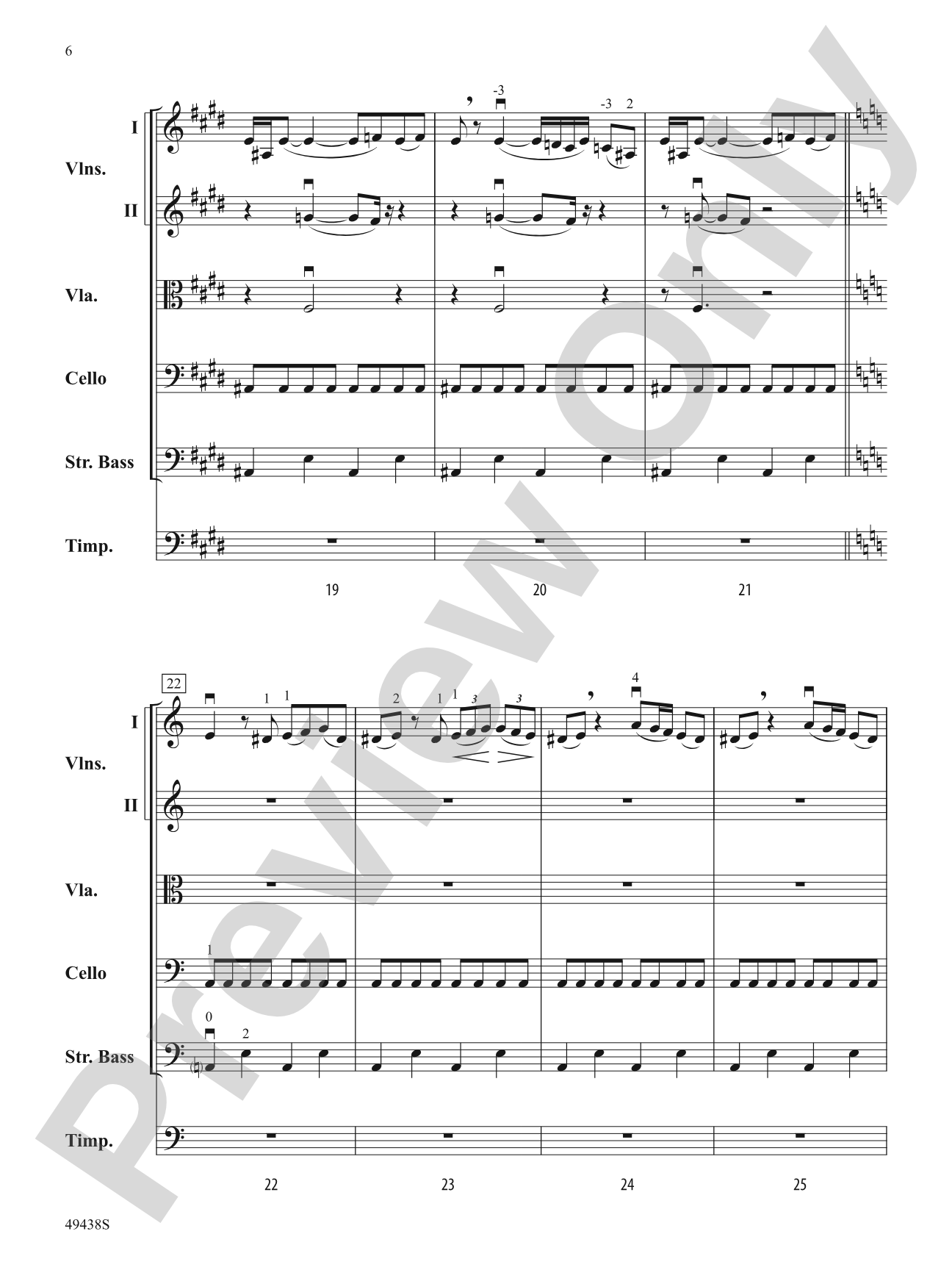 The Pines of the Appian Way: Score