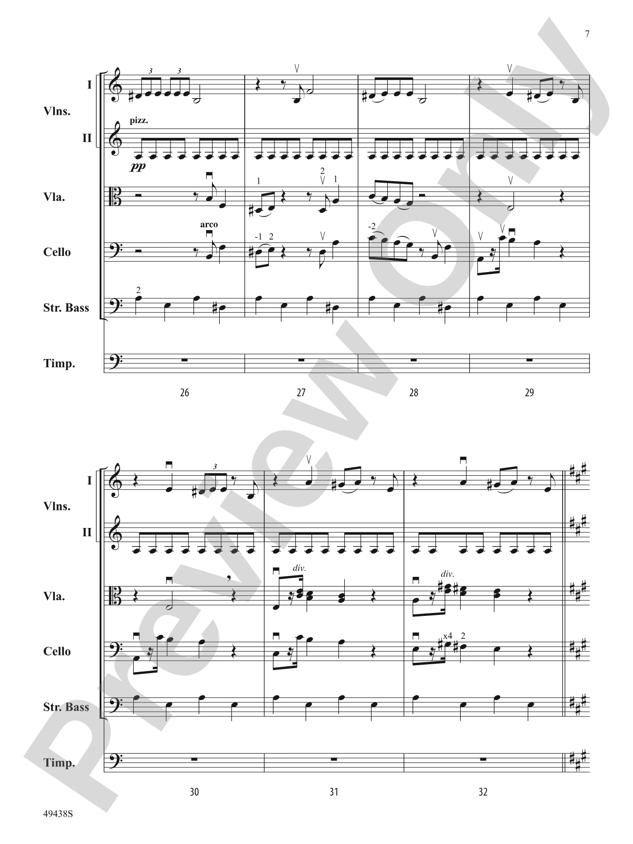 The Pines of the Appian Way: Score