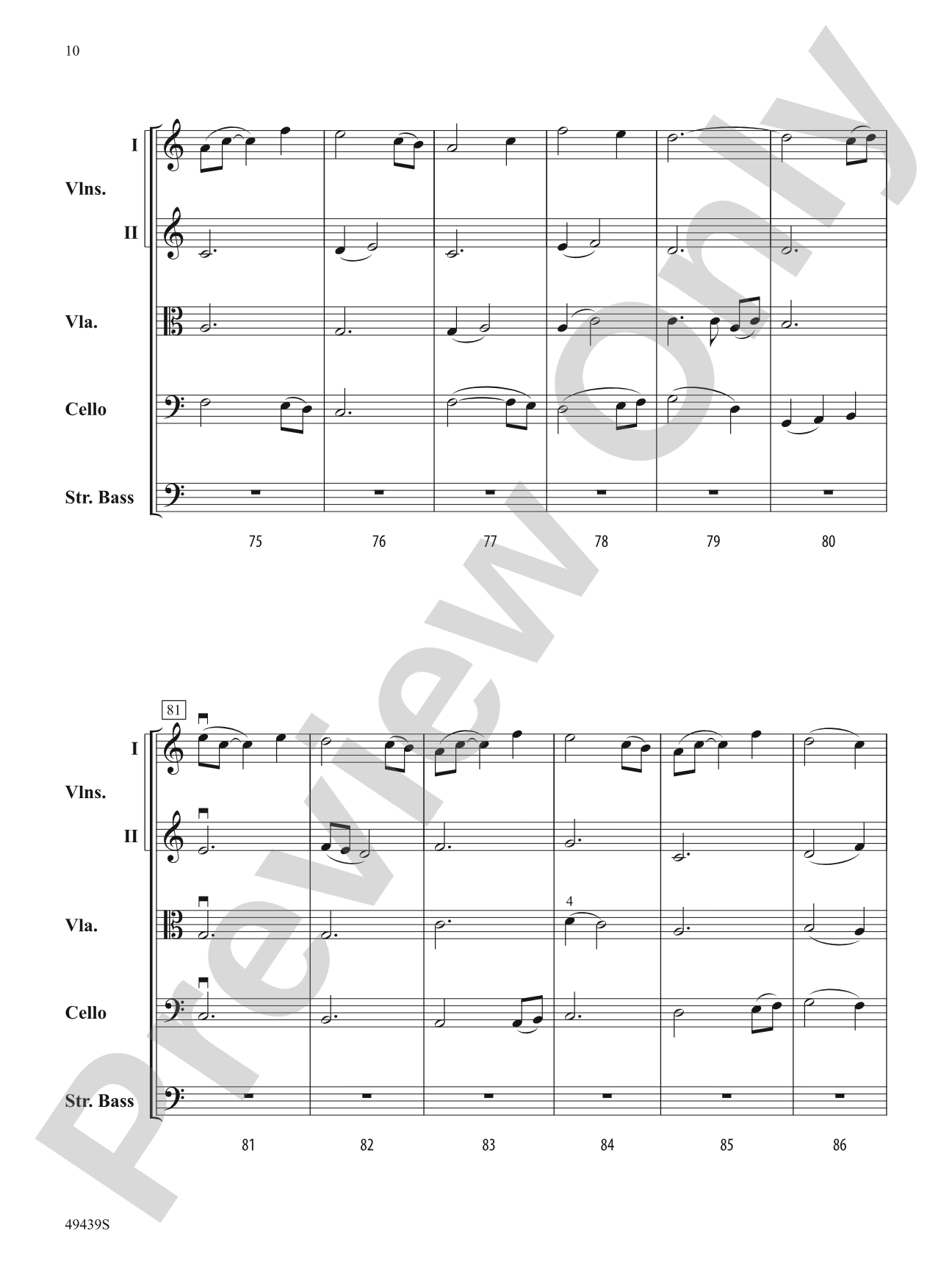 Heroes Among Us: String Orchestra Conductor Score & Parts