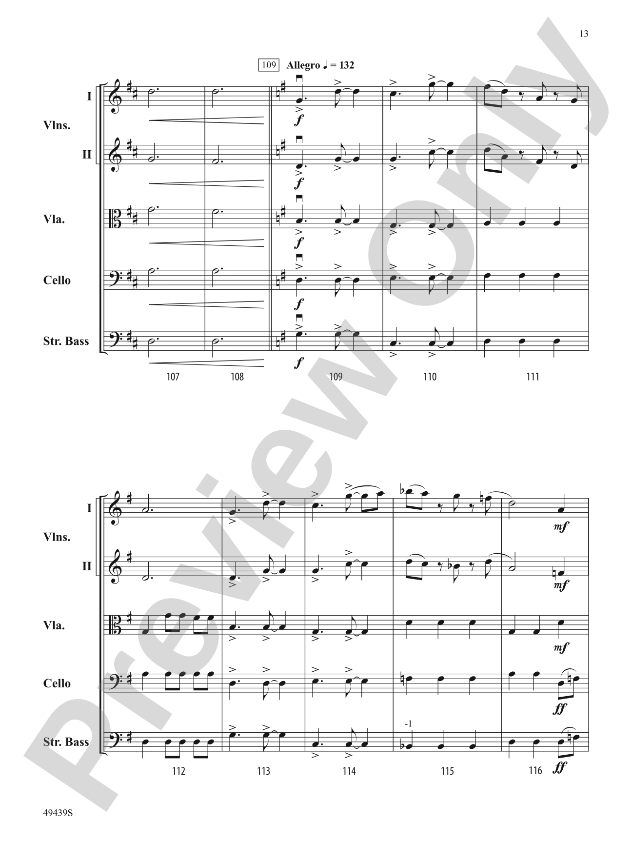 Heroes Among Us: String Orchestra Conductor Score & Parts
