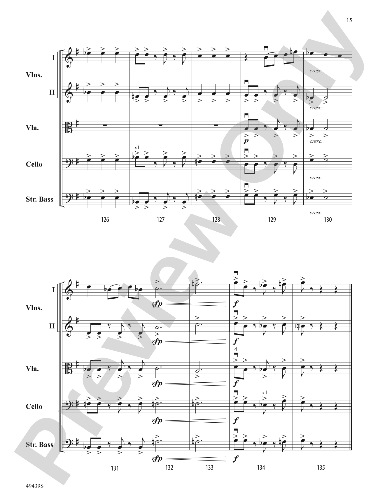 Heroes Among Us: String Orchestra Conductor Score & Parts