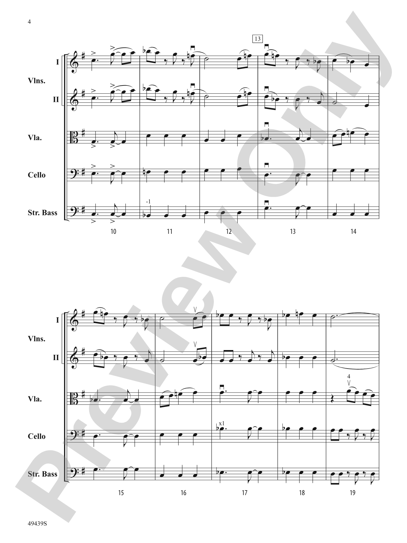 Heroes Among Us: String Orchestra Conductor Score & Parts