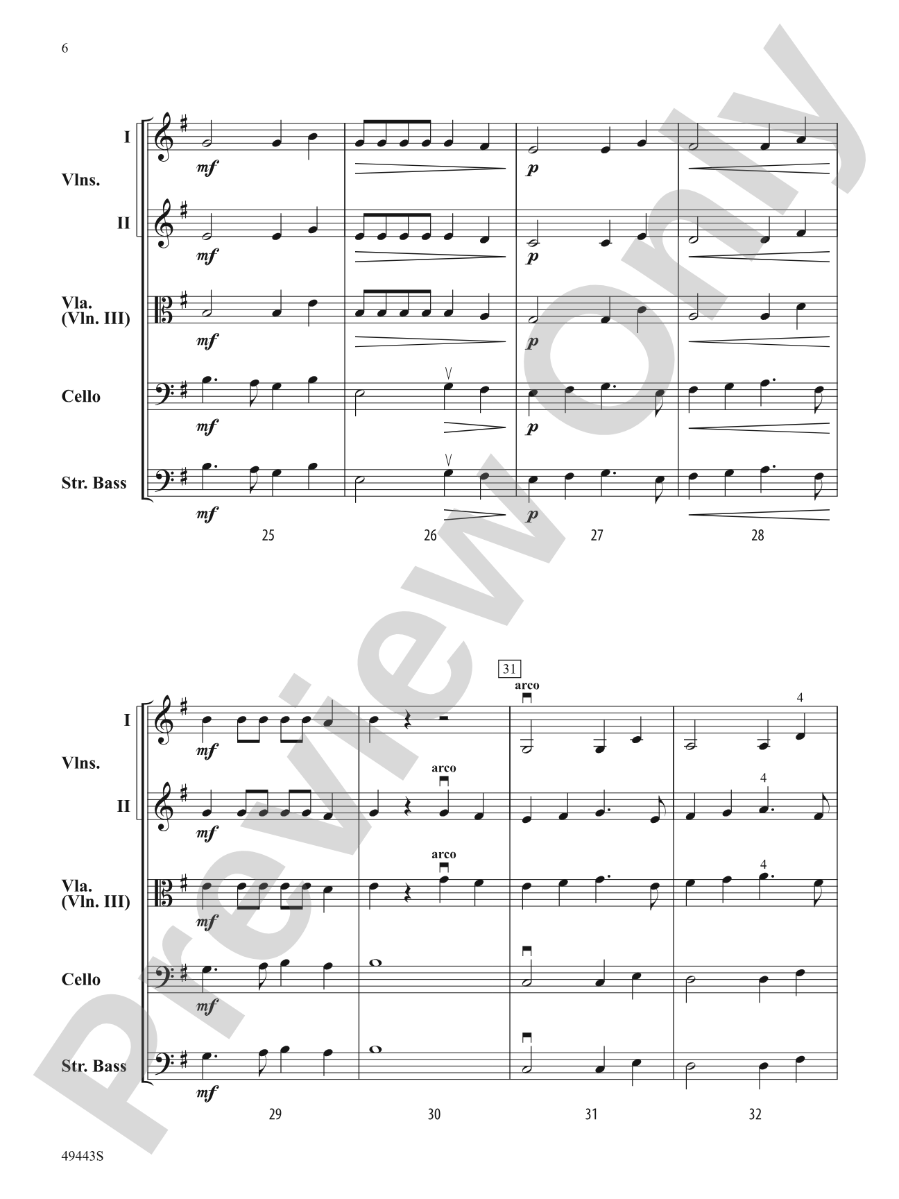 Grand Pursuit: Flexible String Ensemble Score & Parts