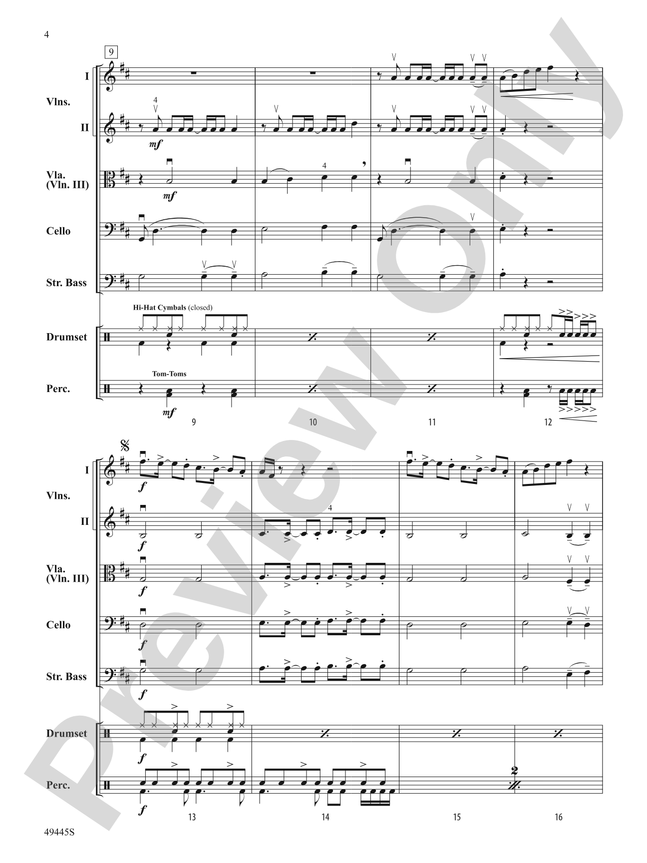 Butter: Flexible String Ensemble Score & Parts