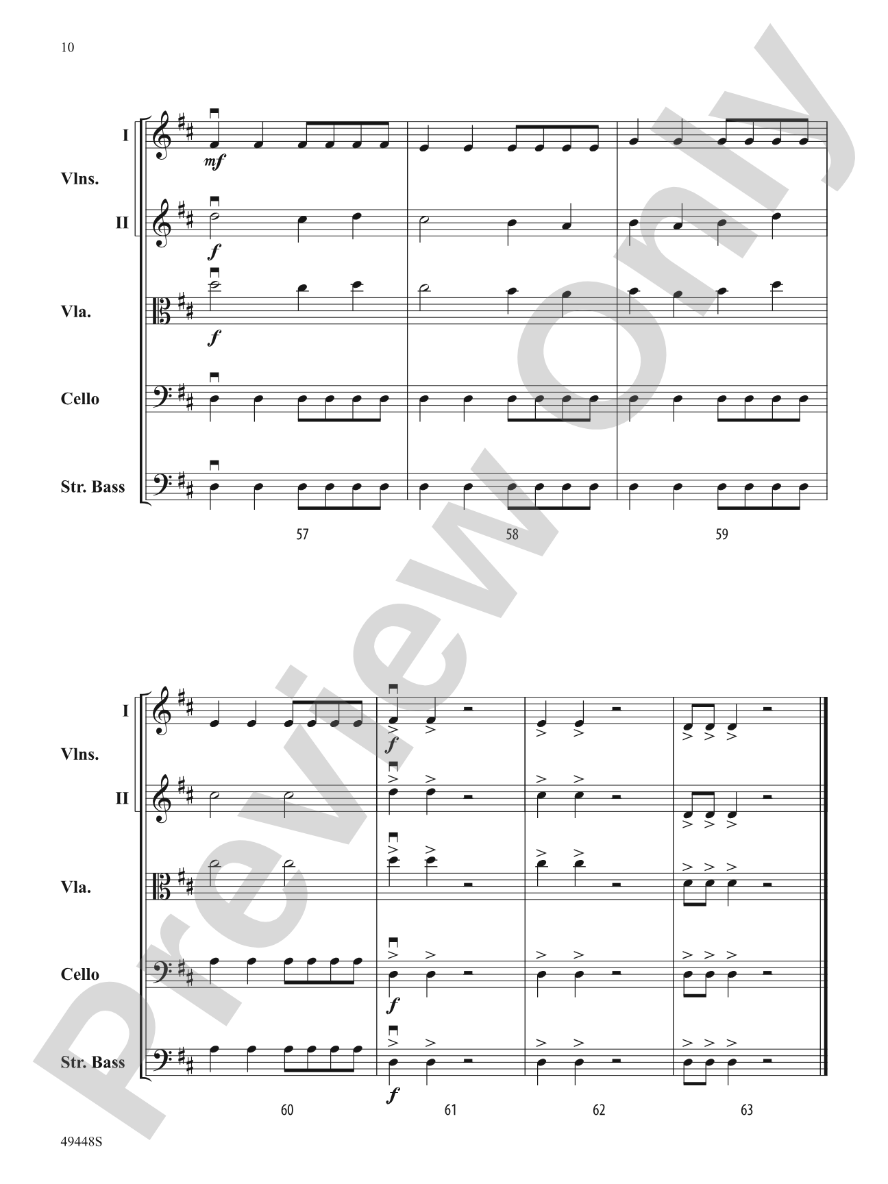 Exhilaration: Flexible String Ensemble Score & Parts