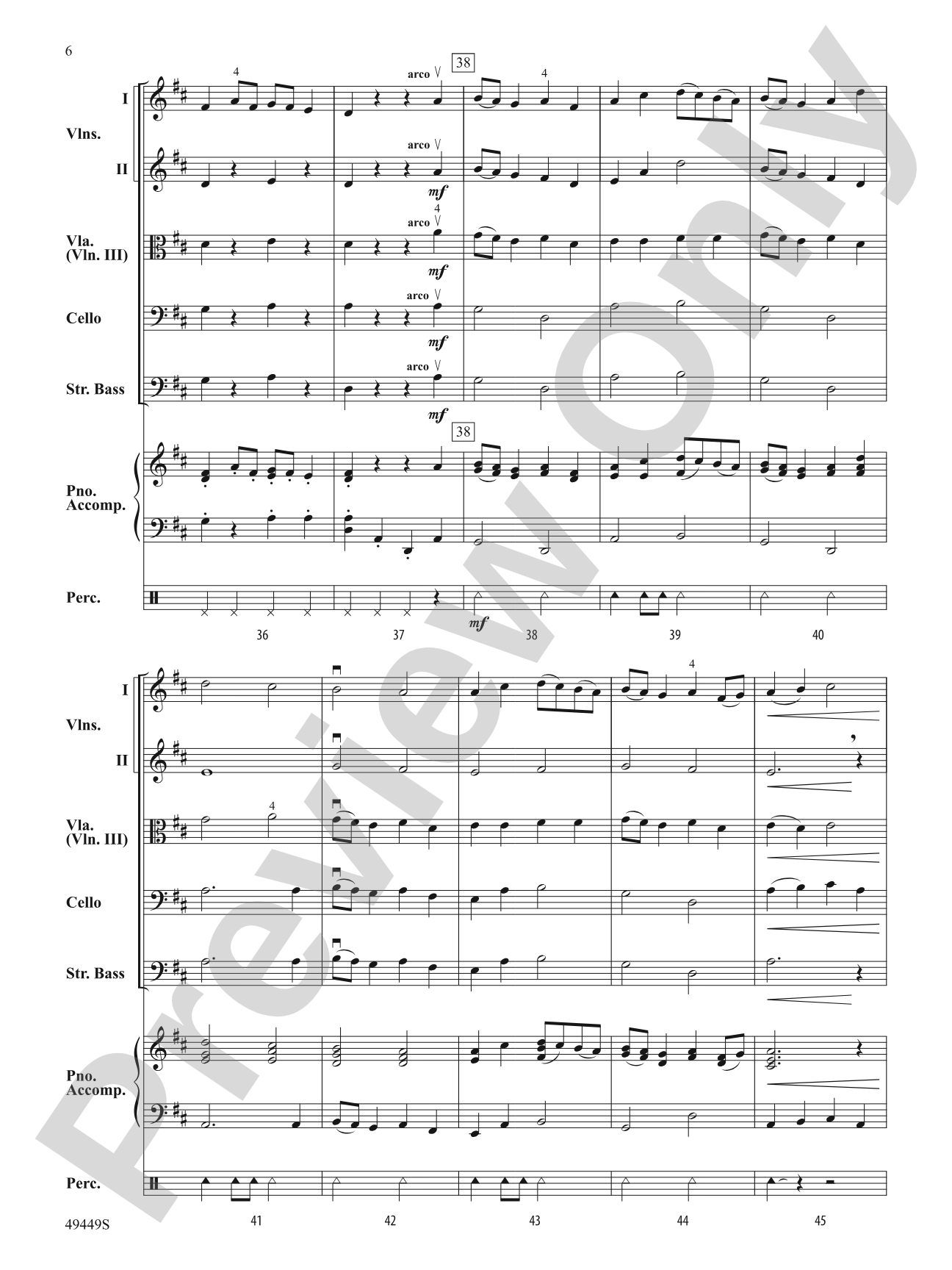 Snow Day: Flexible String Ensemble Score & Parts