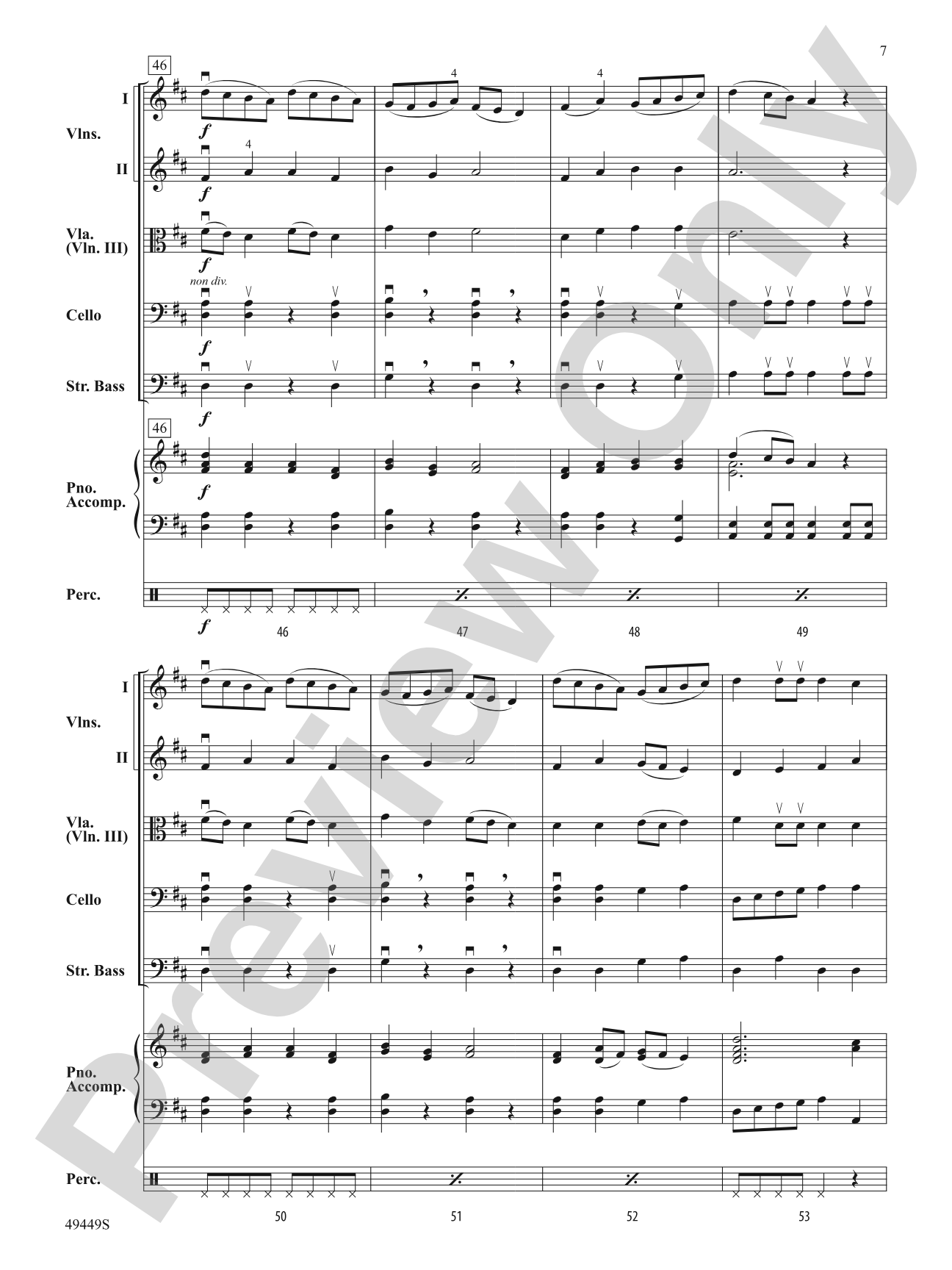 Snow Day: Flexible String Ensemble Score & Parts