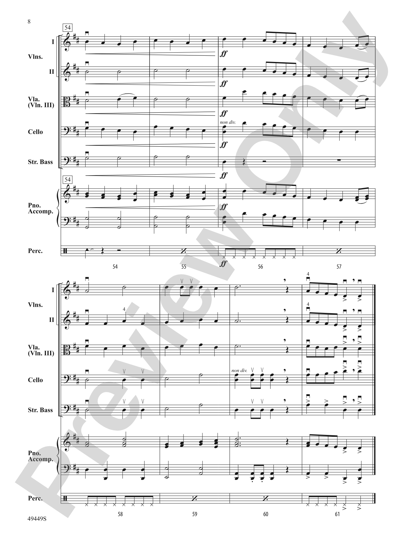 Snow Day: Flexible String Ensemble Score & Parts