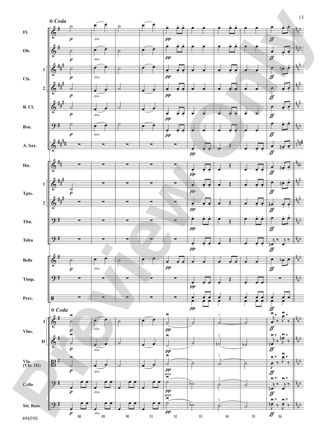 Symphony No. 7: Full Orchestra Conductor Score & Parts