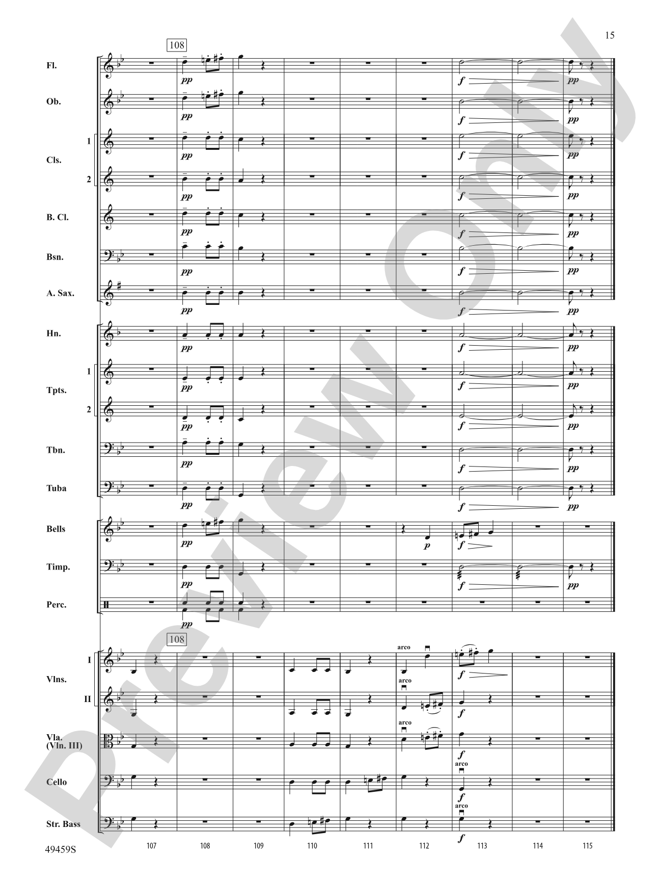 Symphony No. 7: Full Orchestra Conductor Score & Parts