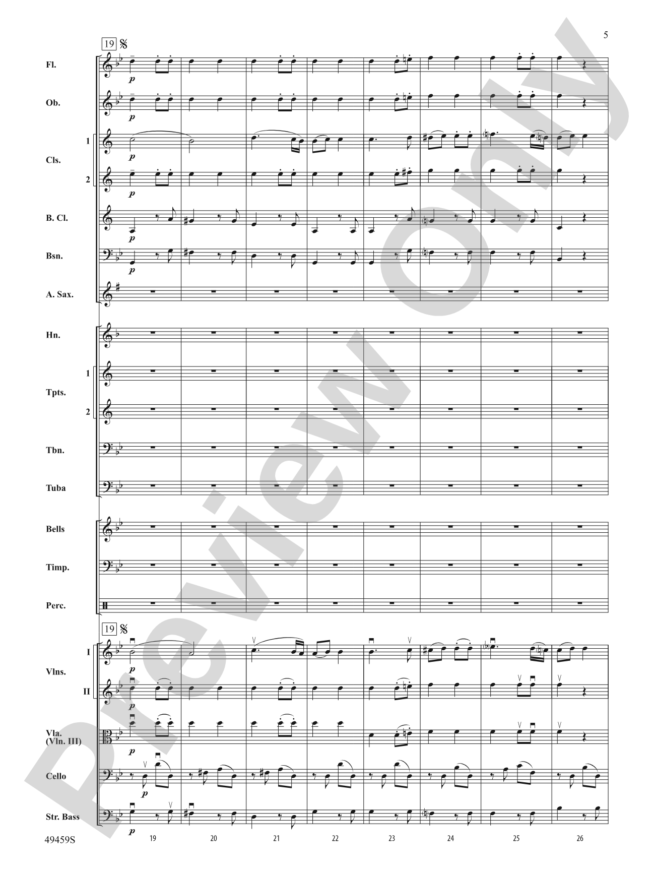 Symphony No. 7: Full Orchestra Conductor Score & Parts