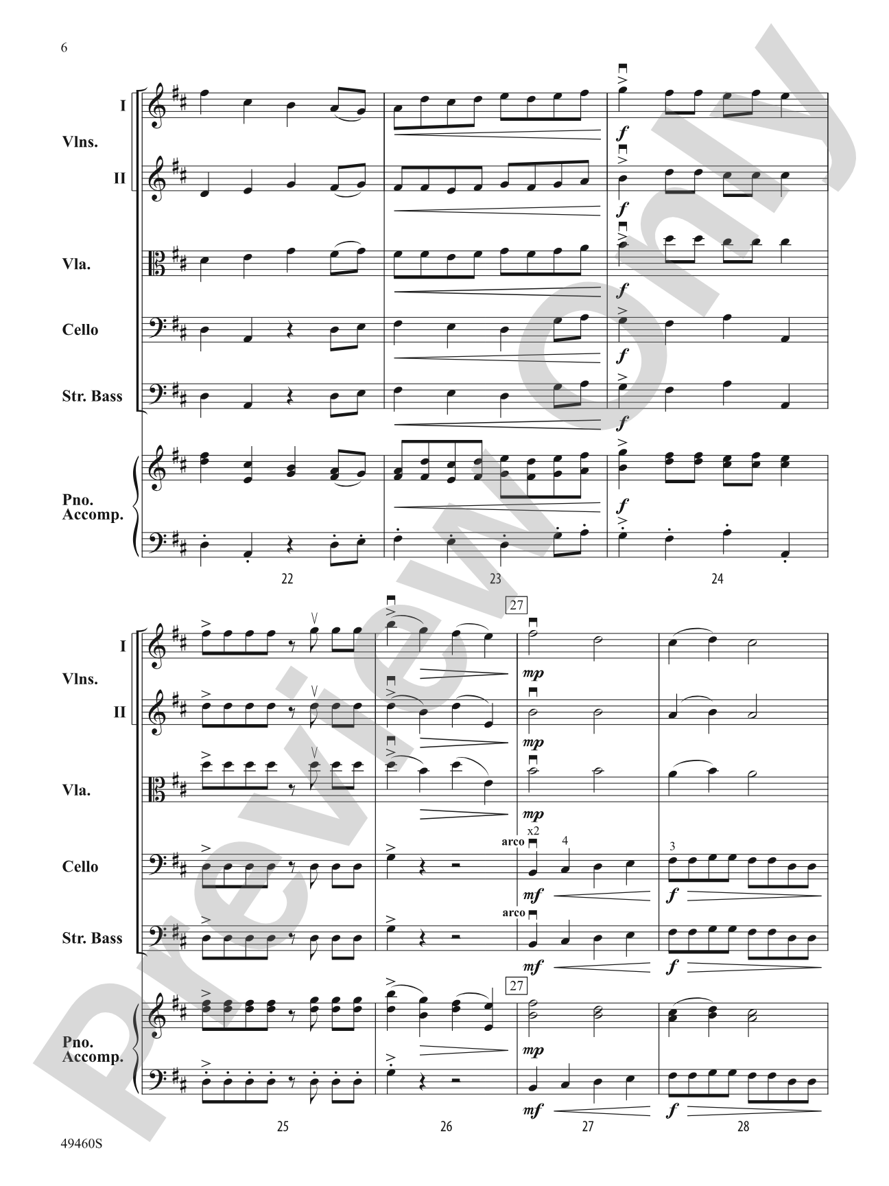 Resilience: Flexible String Ensemble Score & Parts