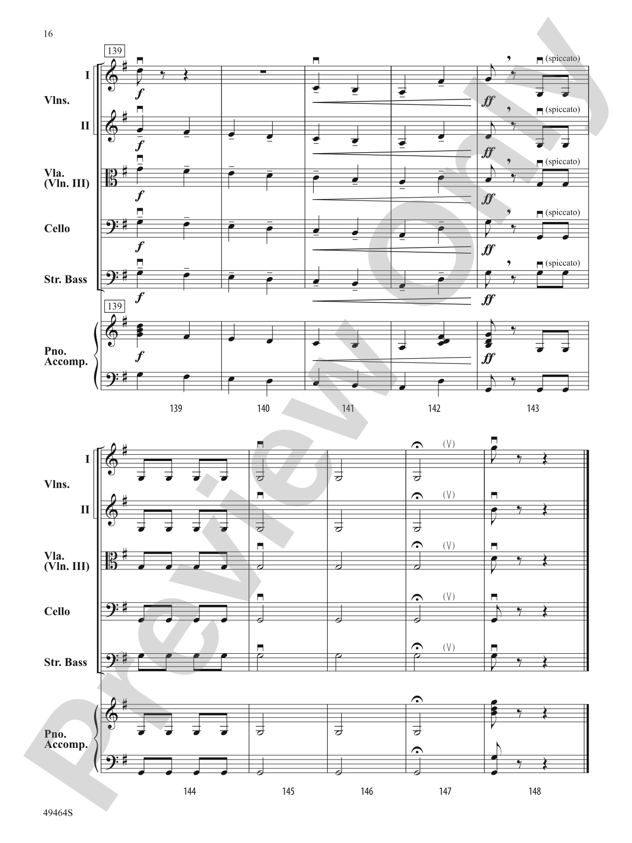 Spiccato Palooza!: String Orchestra Conductor Score & Parts