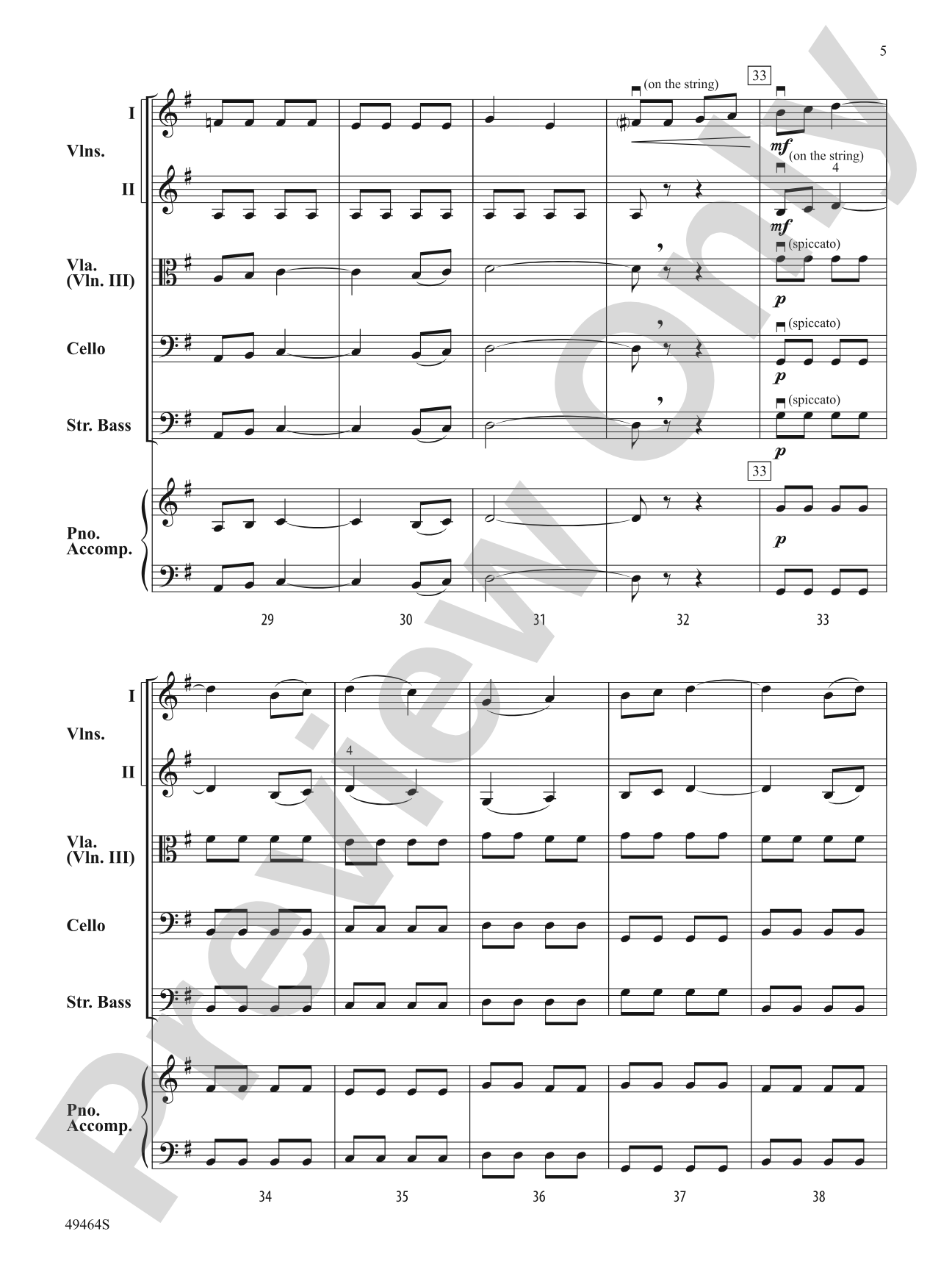 Spiccato Palooza!: String Orchestra Conductor Score & Parts