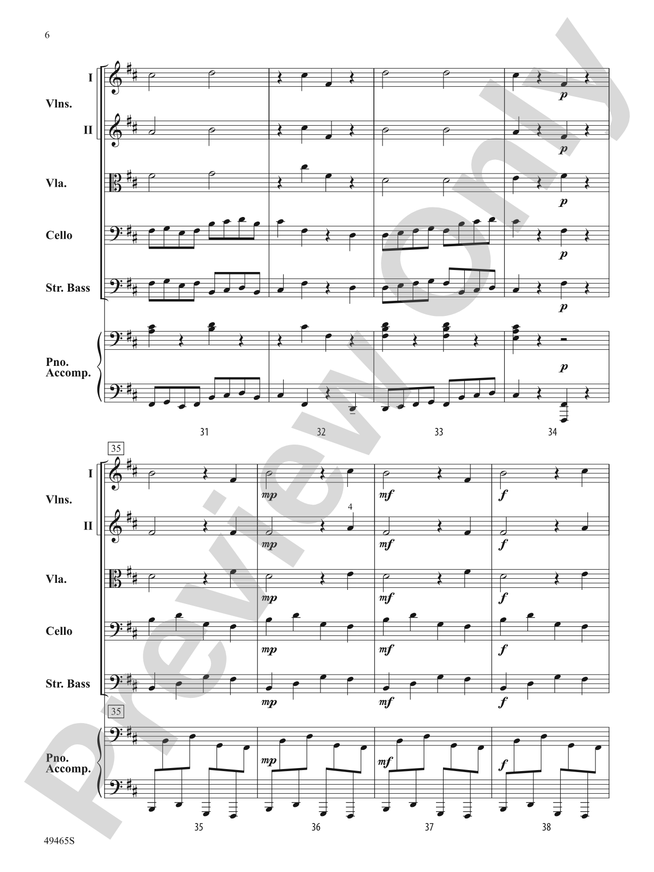 Midnight Mischief: String Orchestra Conductor Score & Parts