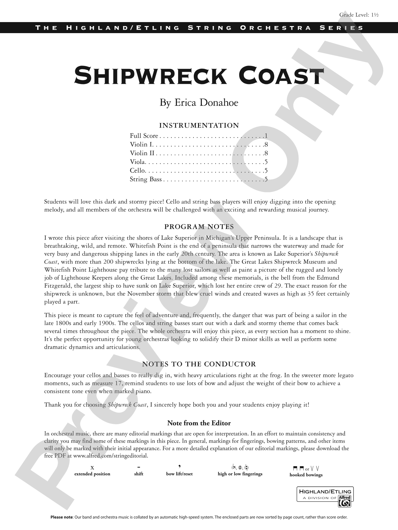 Shipwreck Coast: Score