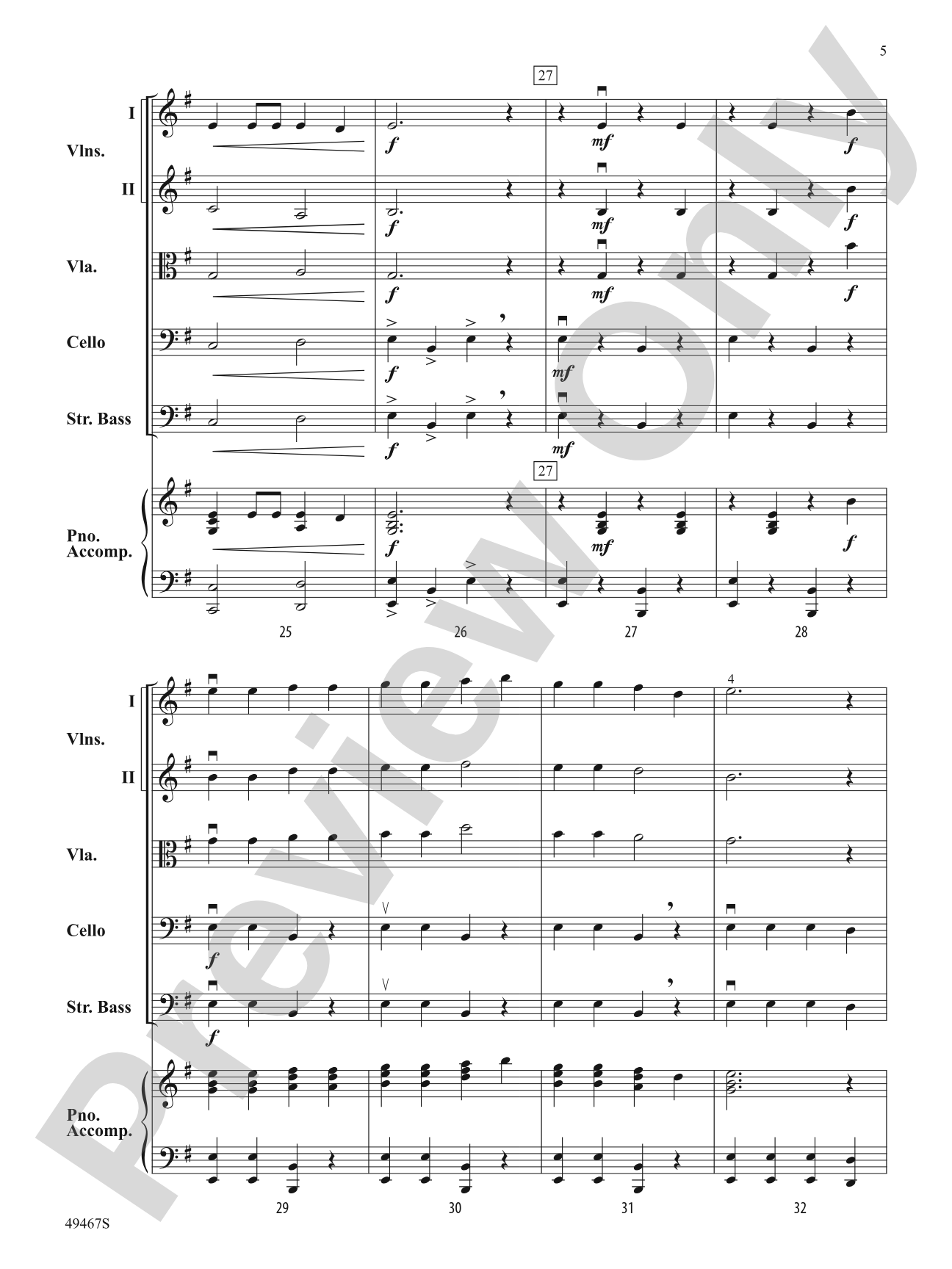 On the Open Seas: Flexible String Ensemble Score & Parts