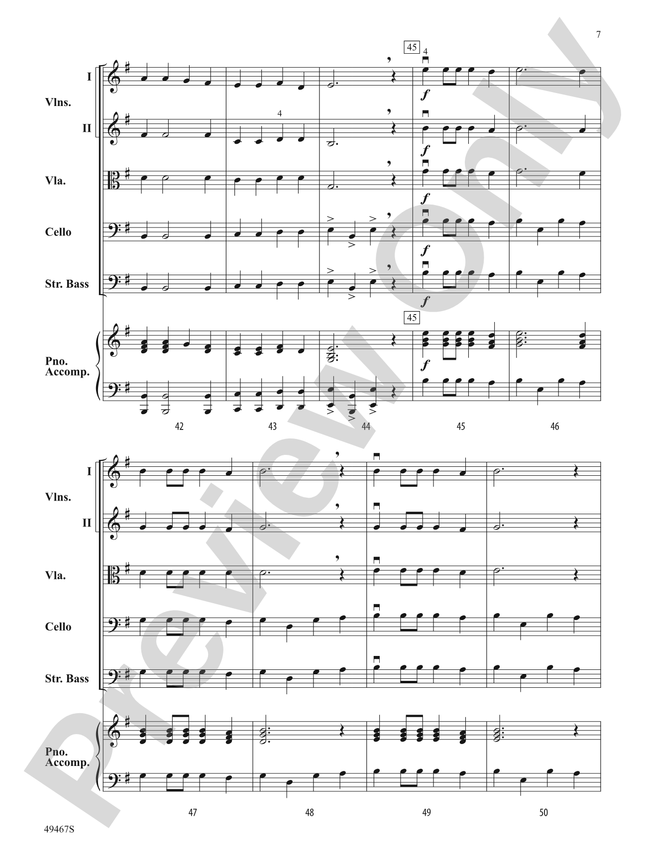 On the Open Seas: Flexible String Ensemble Score & Parts