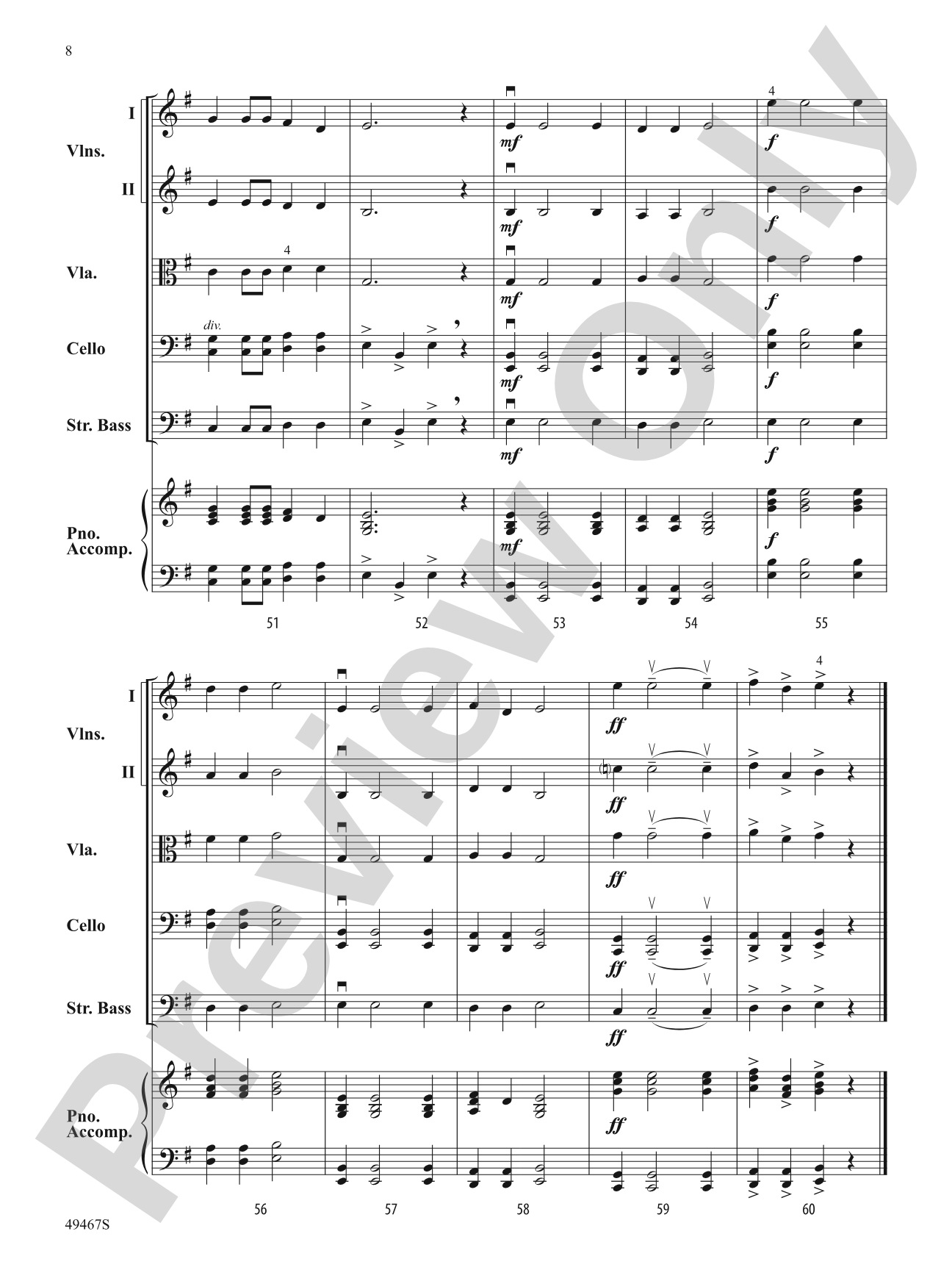 On the Open Seas: Flexible String Ensemble Score & Parts
