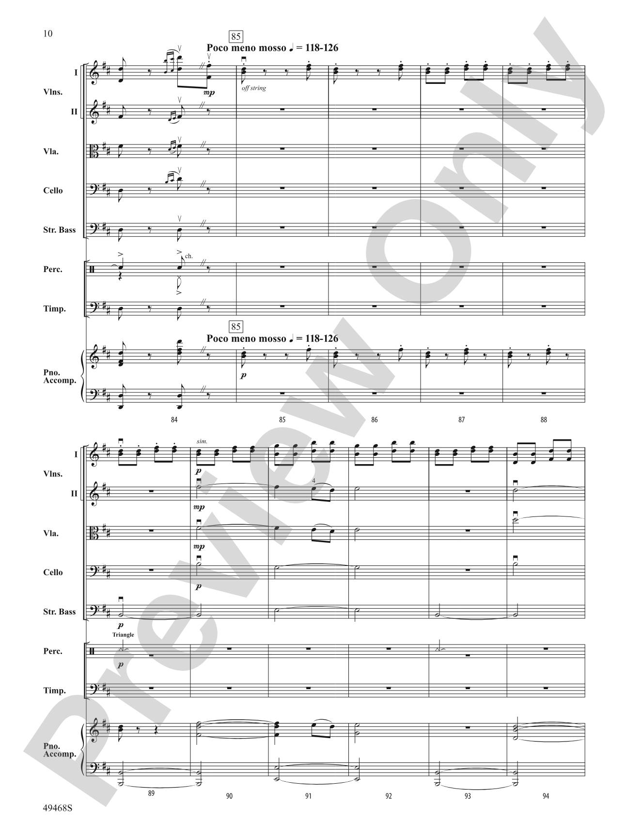 Autumn and Winter: String Orchestra Conductor Score & Parts