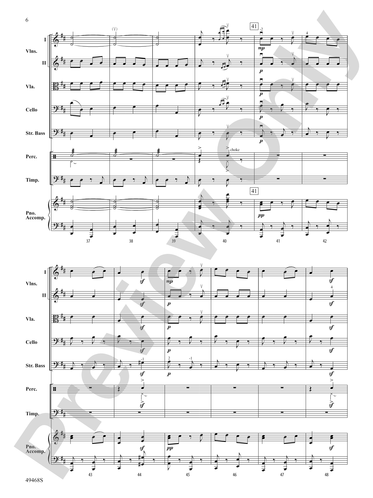 Autumn and Winter: String Orchestra Conductor Score & Parts