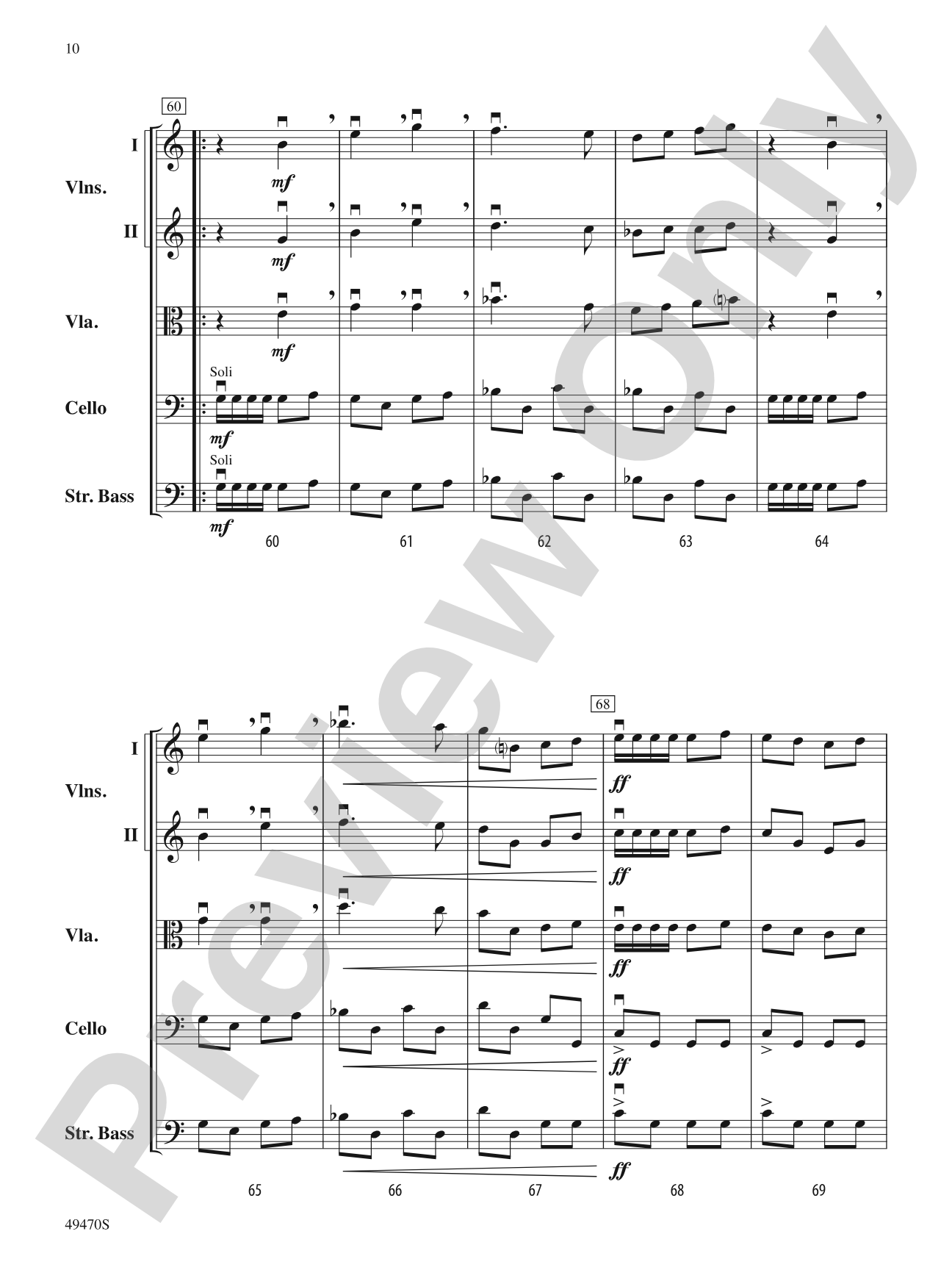 New Chances, New Dances: String Orchestra Conductor Score & Parts