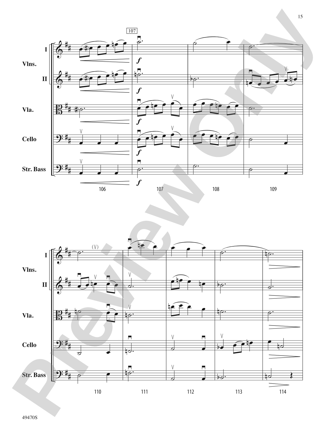 New Chances, New Dances: String Orchestra Conductor Score & Parts