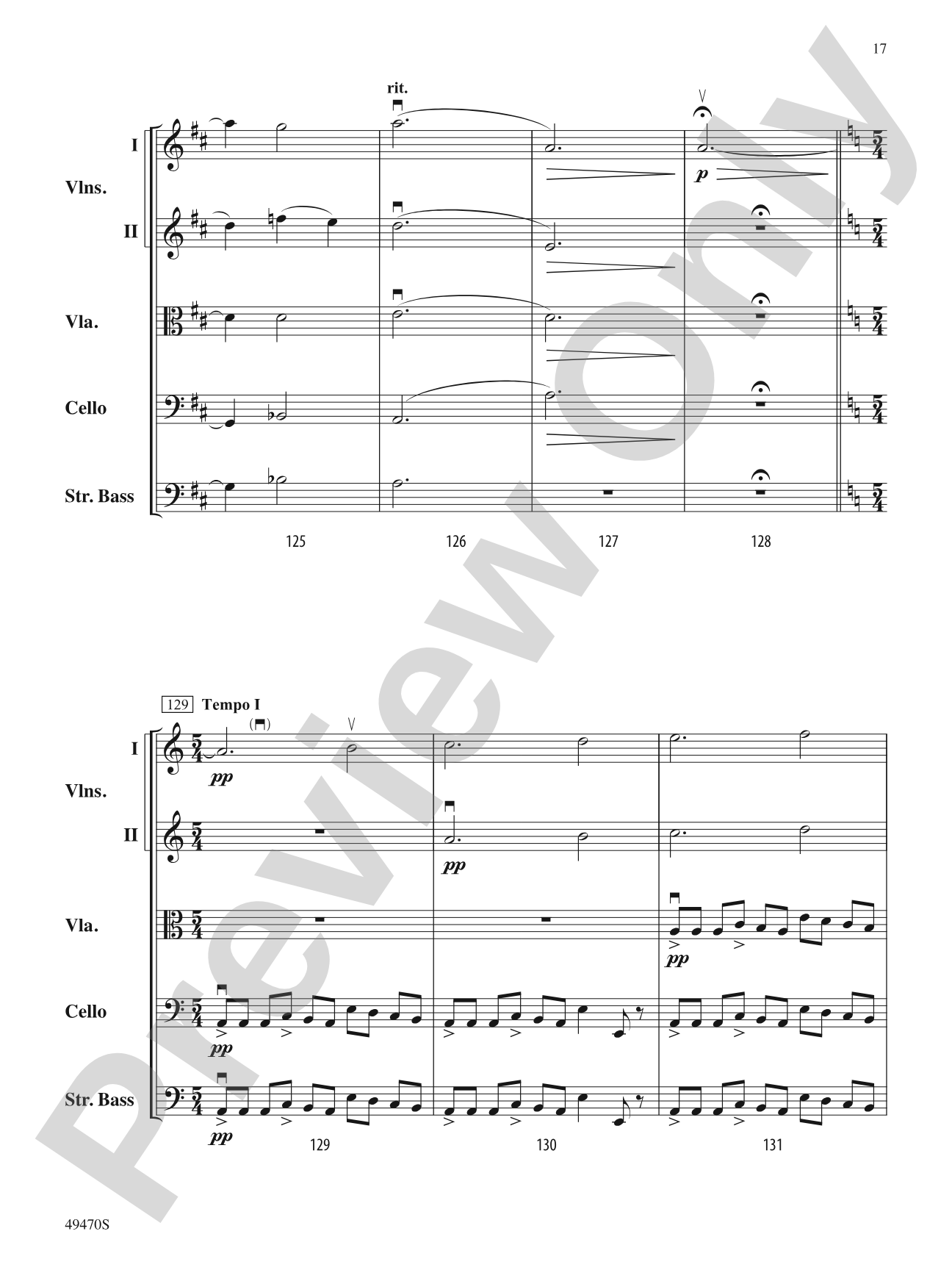 New Chances, New Dances: String Orchestra Conductor Score & Parts