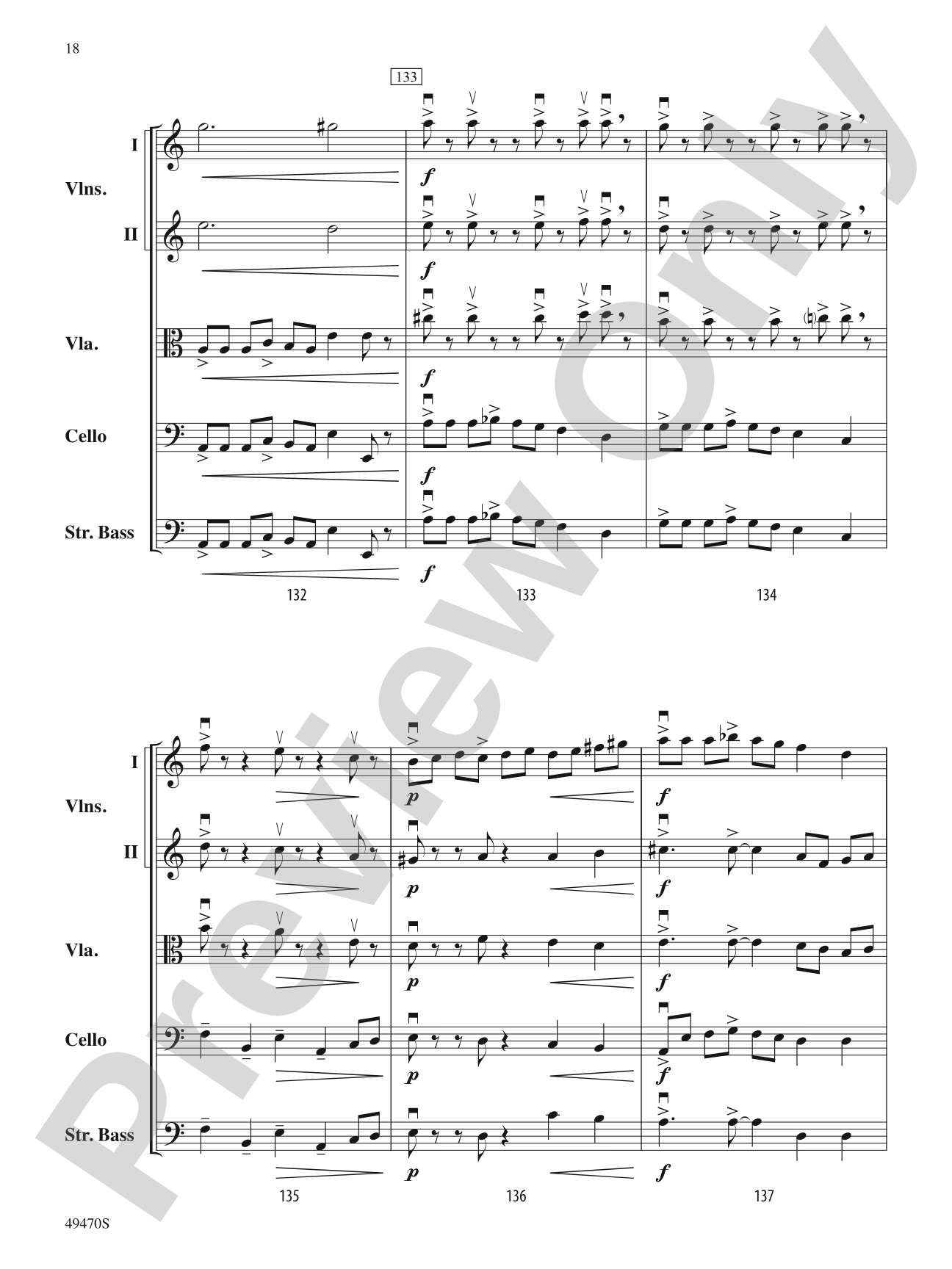 New Chances, New Dances: String Orchestra Conductor Score & Parts