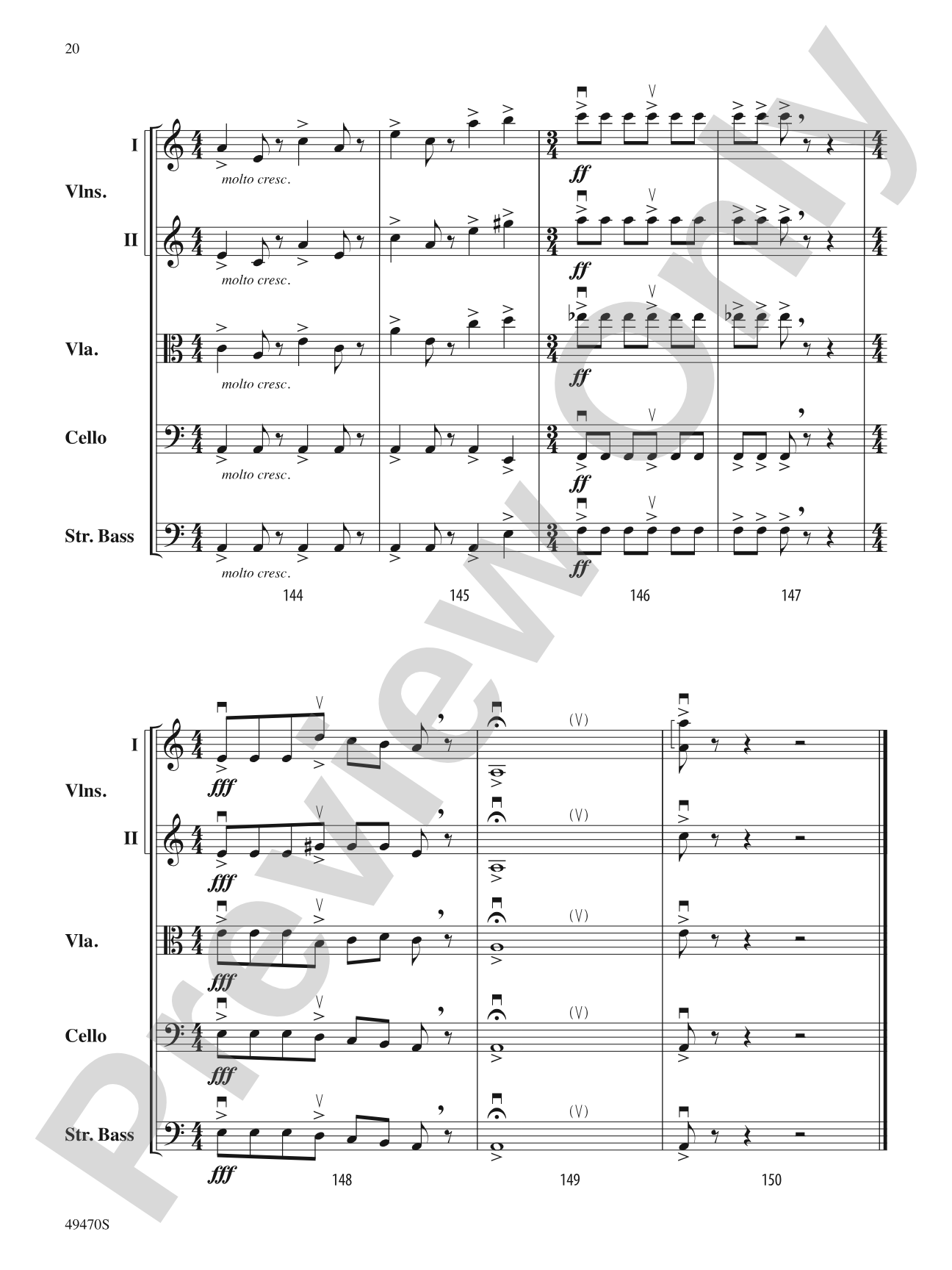 New Chances, New Dances: String Orchestra Conductor Score & Parts